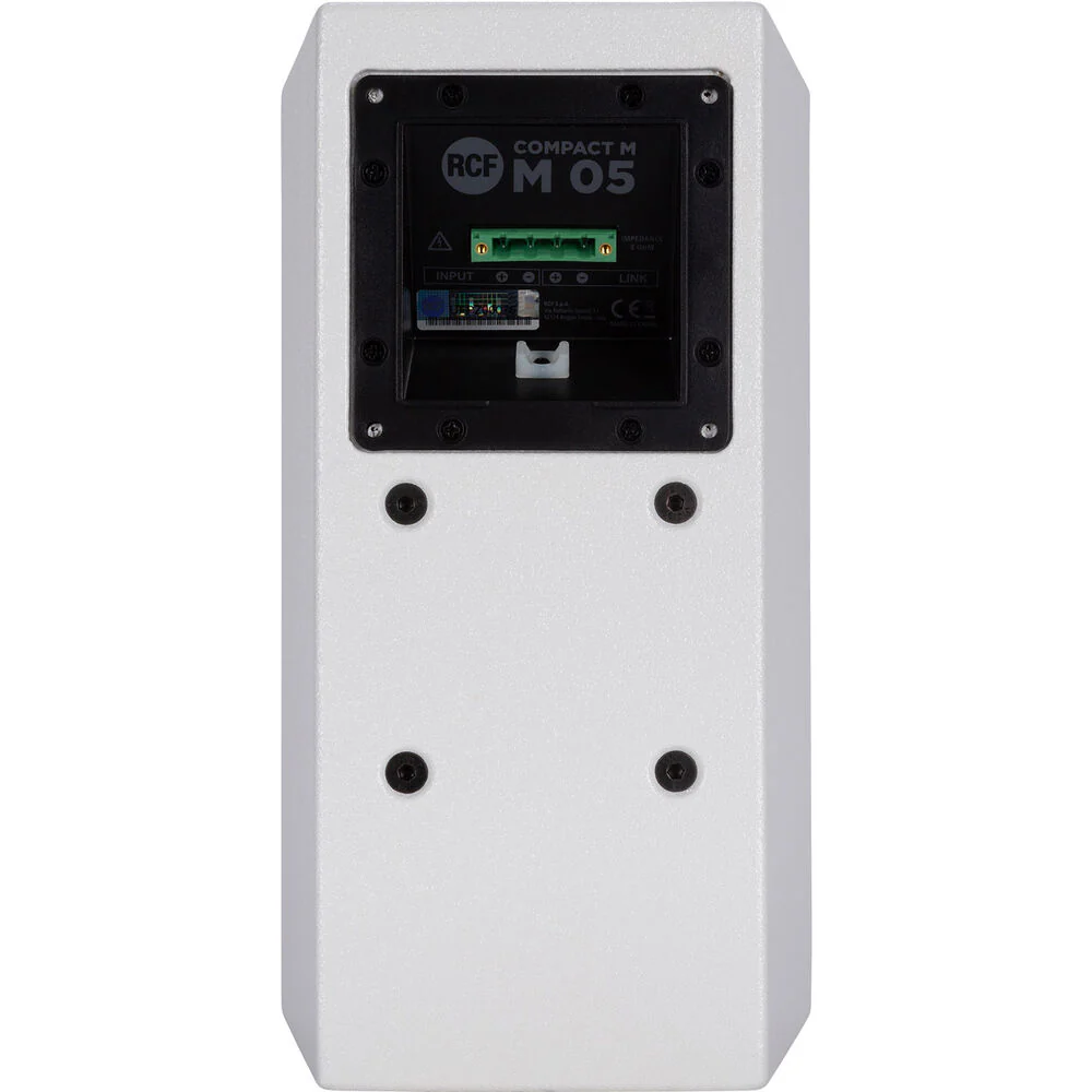 RCF COMPACT M 05 Passive 2-Way Speaker (White) - Image 4