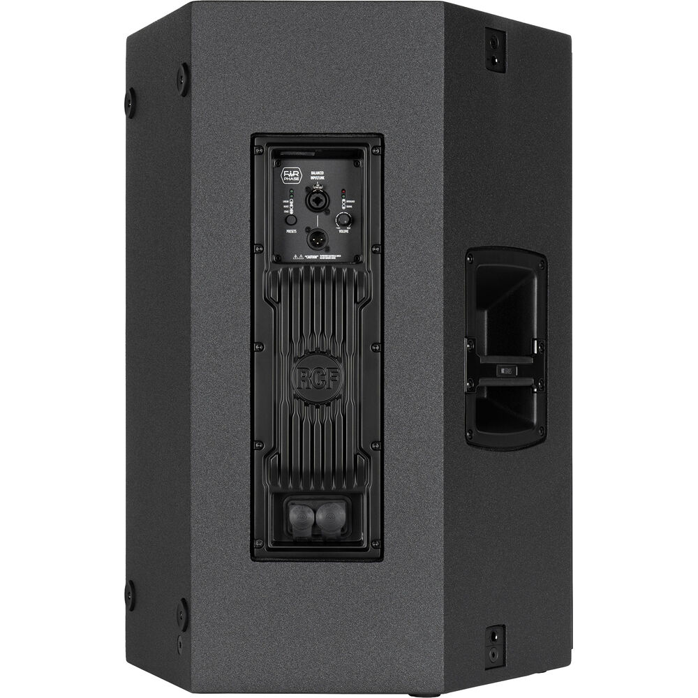 RCF NX 945-A Two-Way 15" 2100W Powered PA Speaker with Integrated DSP (Black) - Image 6