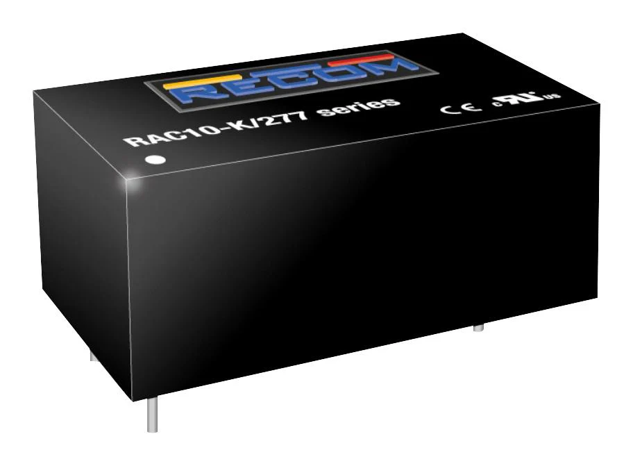 Recom Power RAC10-15DK/277 AC/DC PCB Mount Supply (PSU) 2 Output 10 W 15 V 340 mA -15