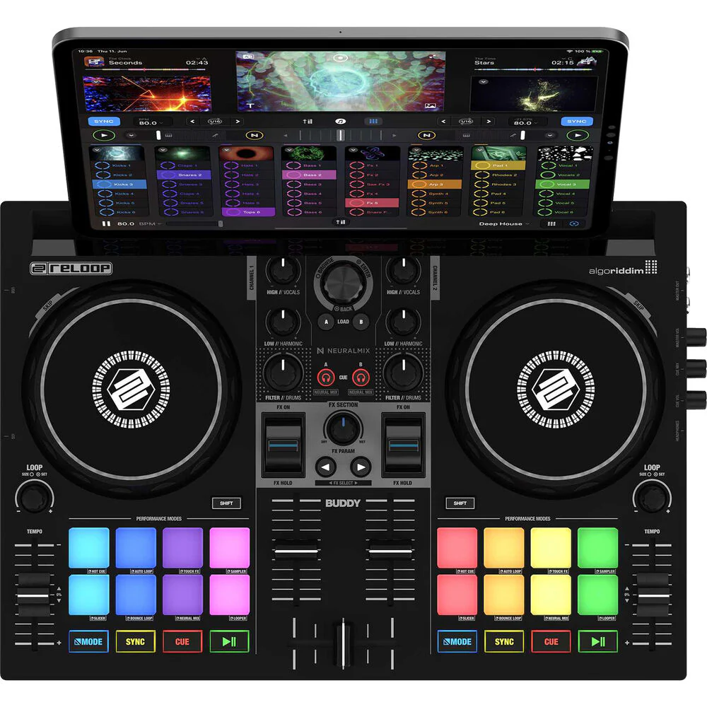 Reloop Buddy Compact 2-Deck DJAY Controller - Image 5