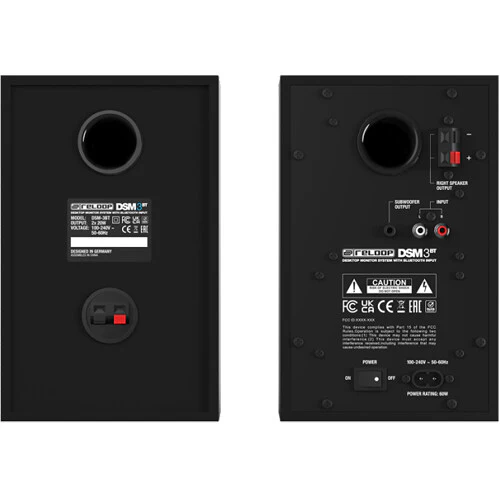 Reloop DSM-3 BT Smart Desktop Monitor System with Wireless Input (Pair) - Image 3