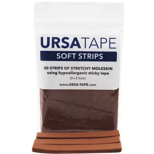 Remote Audio URSA Small Soft Strip Tape for Lavalier Microphones (30-Pack, Caramel) - Image 2