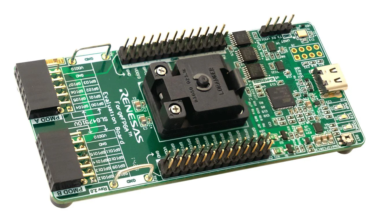 RENESAS SLG7EVBFORGE Evaluation Board, SLG47910V, FPGA, ForgeFPGA Family, 1K Lookup Table - Image 2