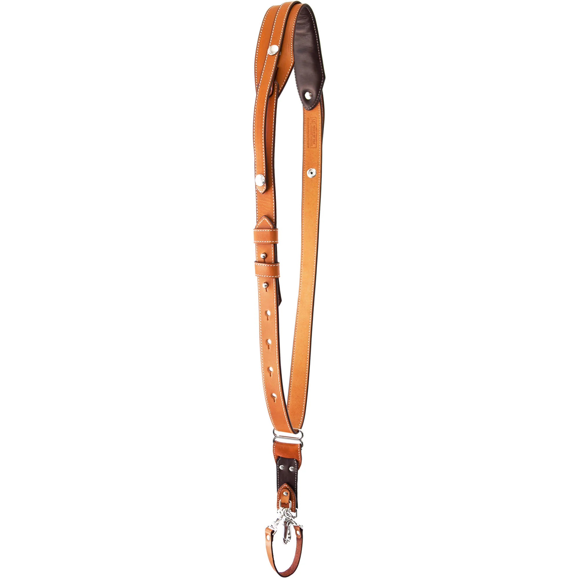 RL Handcrafts Andino Pro-DLX Leather Camera Sling (Large, Black/Red) - Image 12