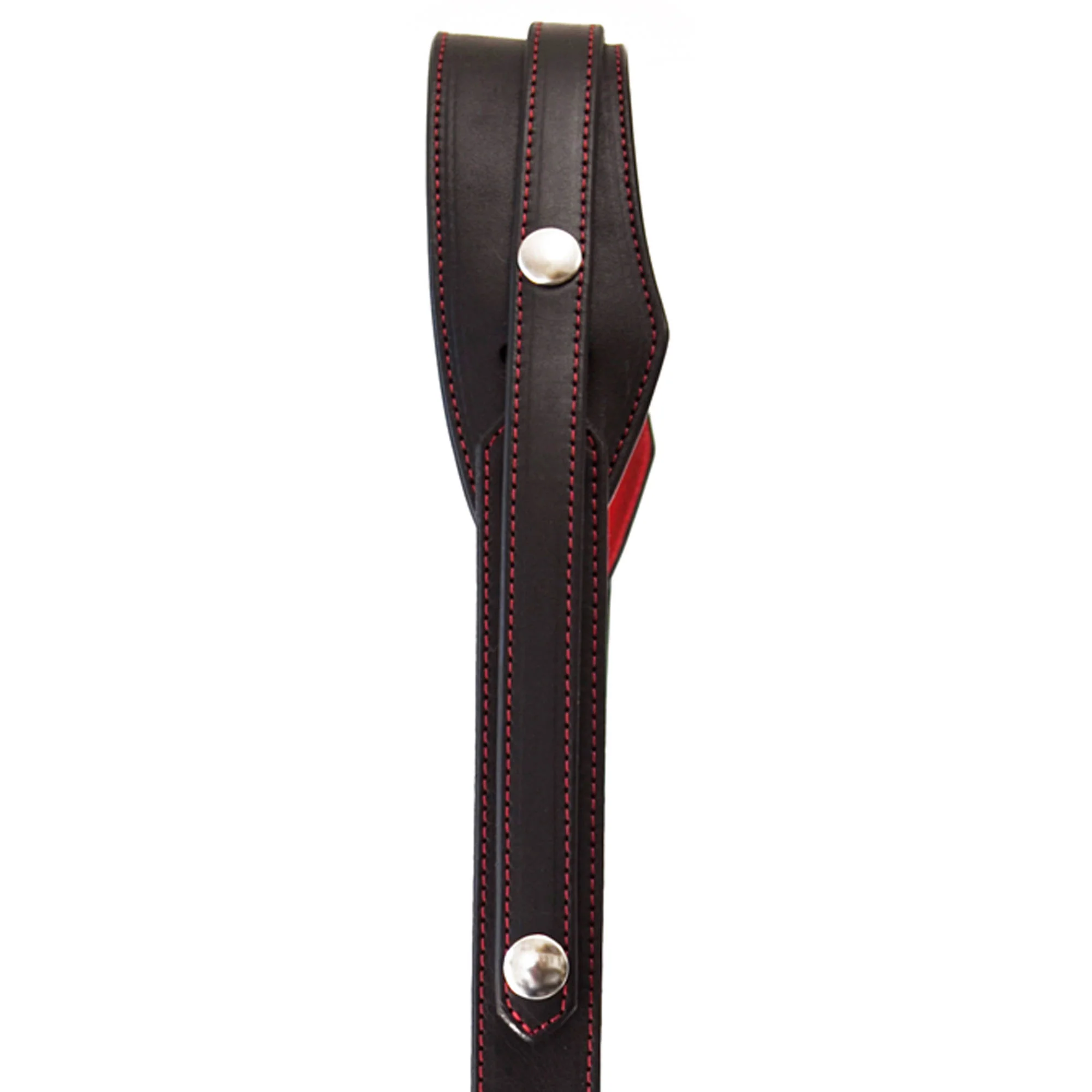 RL Handcrafts Andino Pro-DLX Leather Camera Sling (Large, Black/Red) - Image 8
