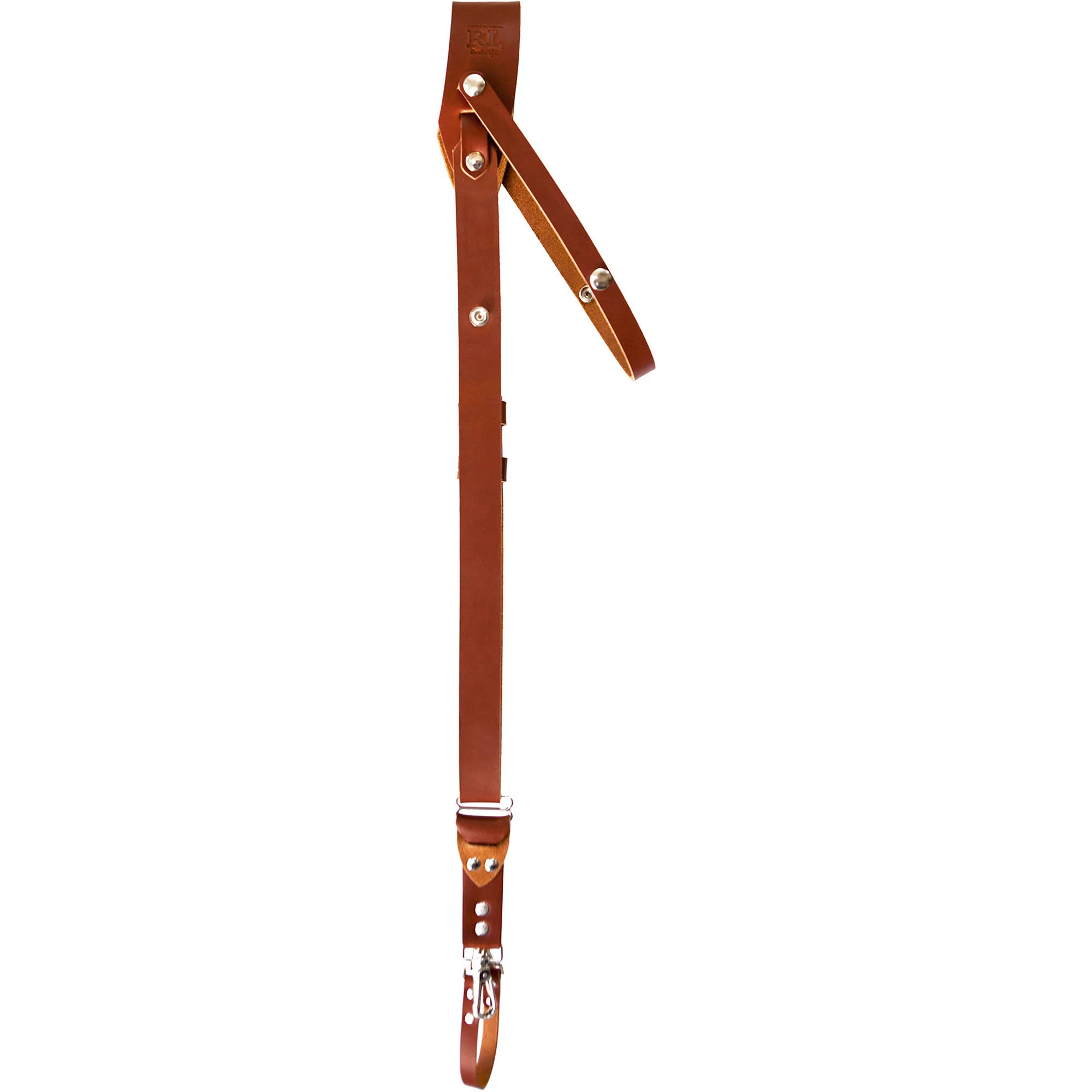 RL Handcrafts Andino Pro Leather Camera Sling (Medium, Tan) - Image 2