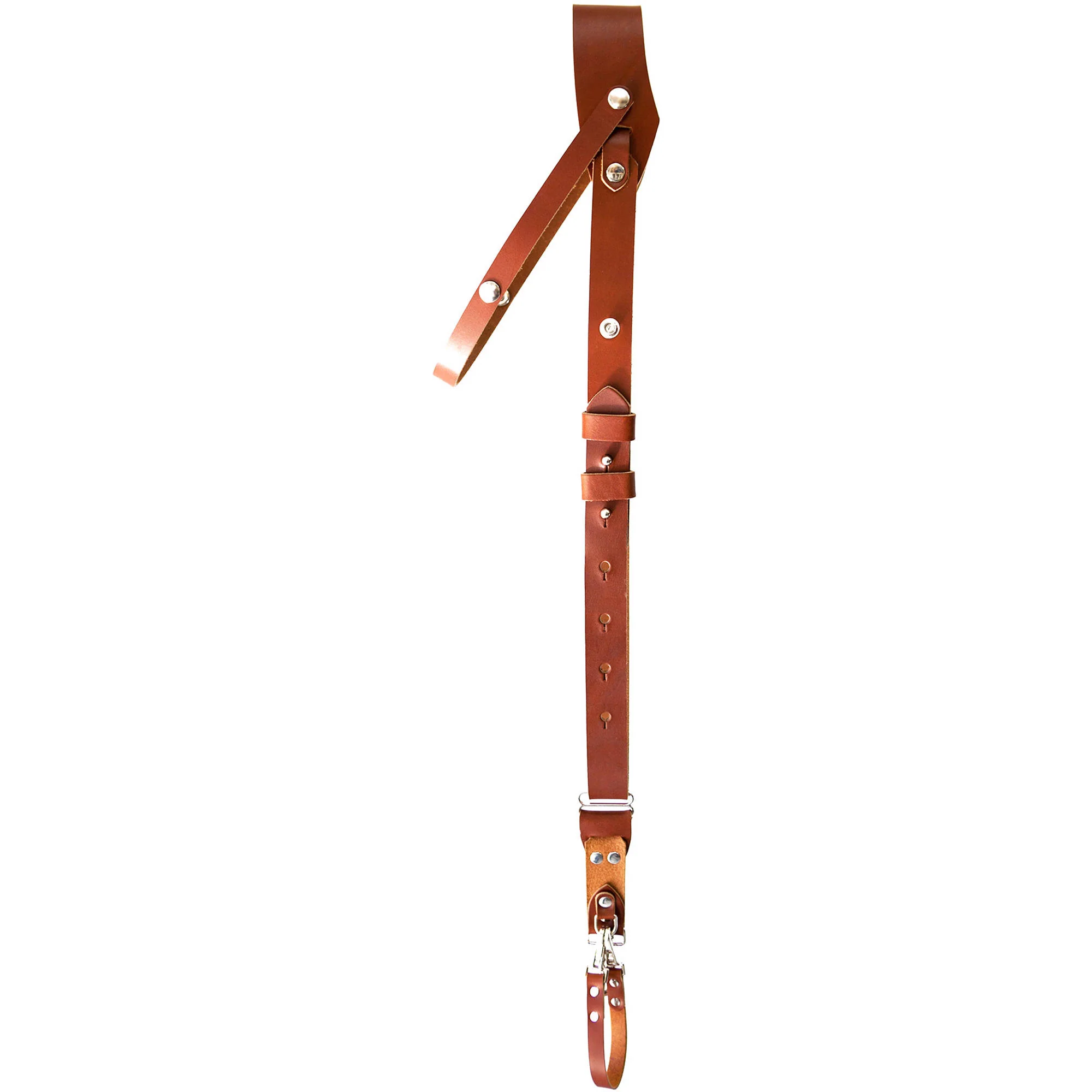 RL Handcrafts Andino Pro Leather Camera Sling (Medium, Tan) - Image 4
