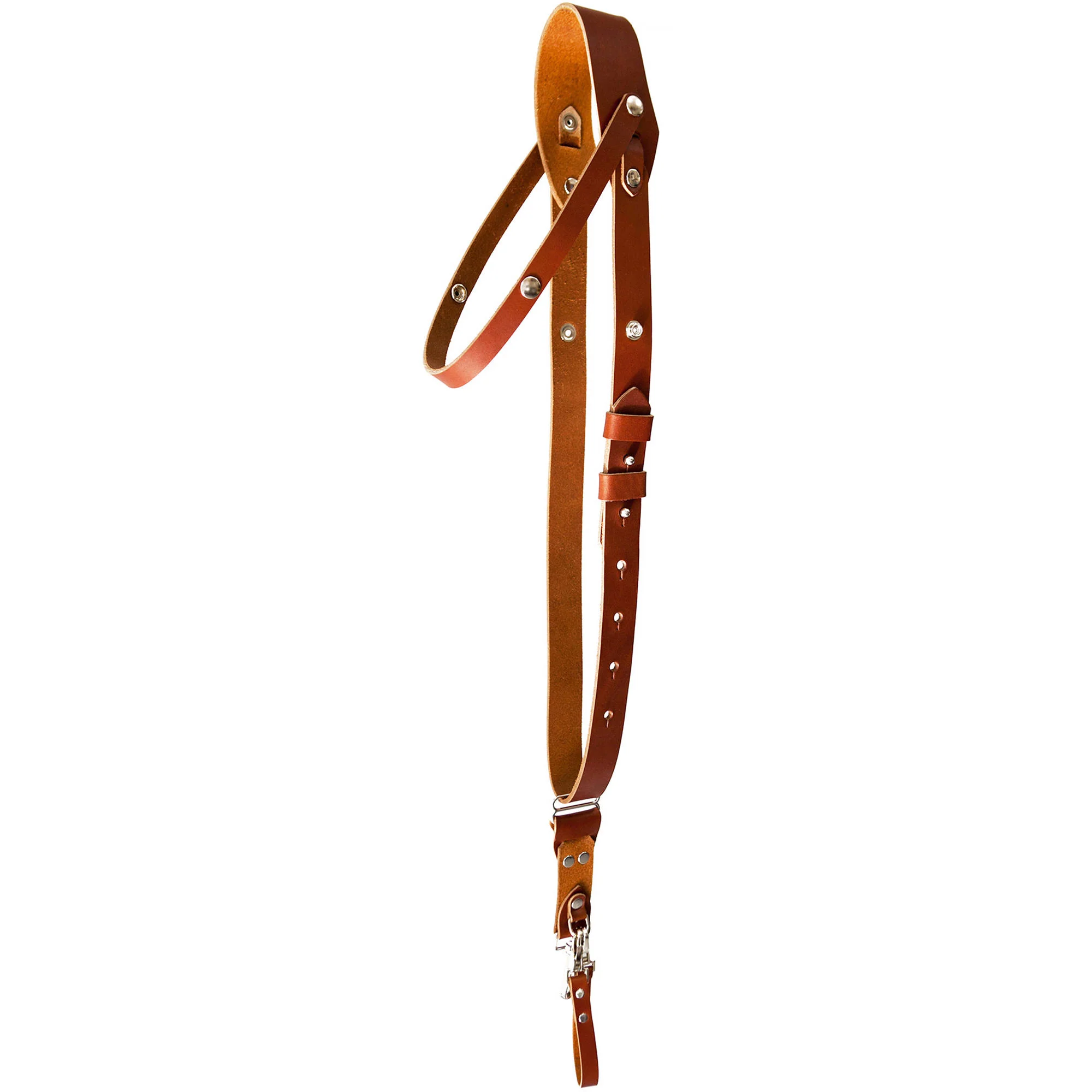 RL Handcrafts Andino Pro Leather Camera Sling (Medium, Tan) - Image 5