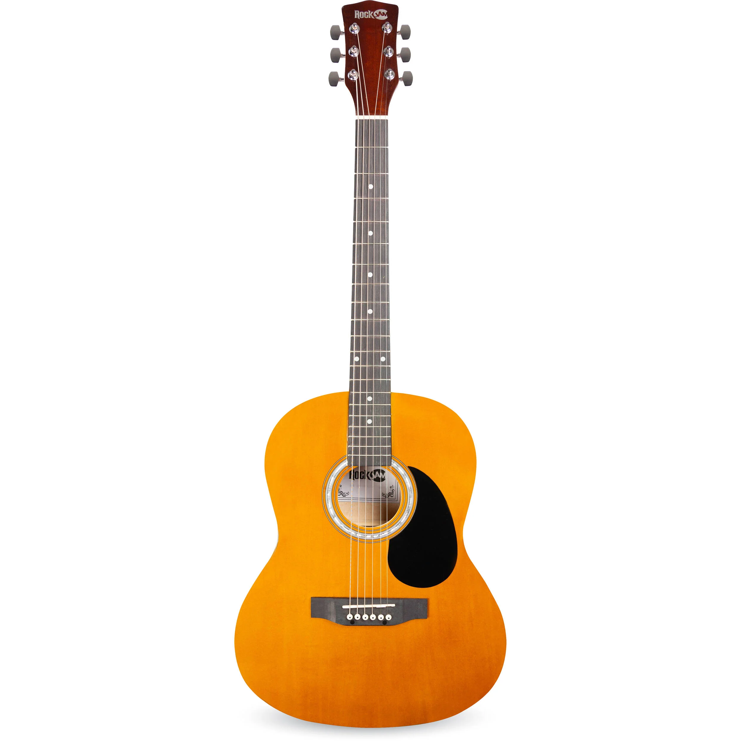 RockJam Full-Sized Acoustic Guitar Kit (Natural) - Image 4