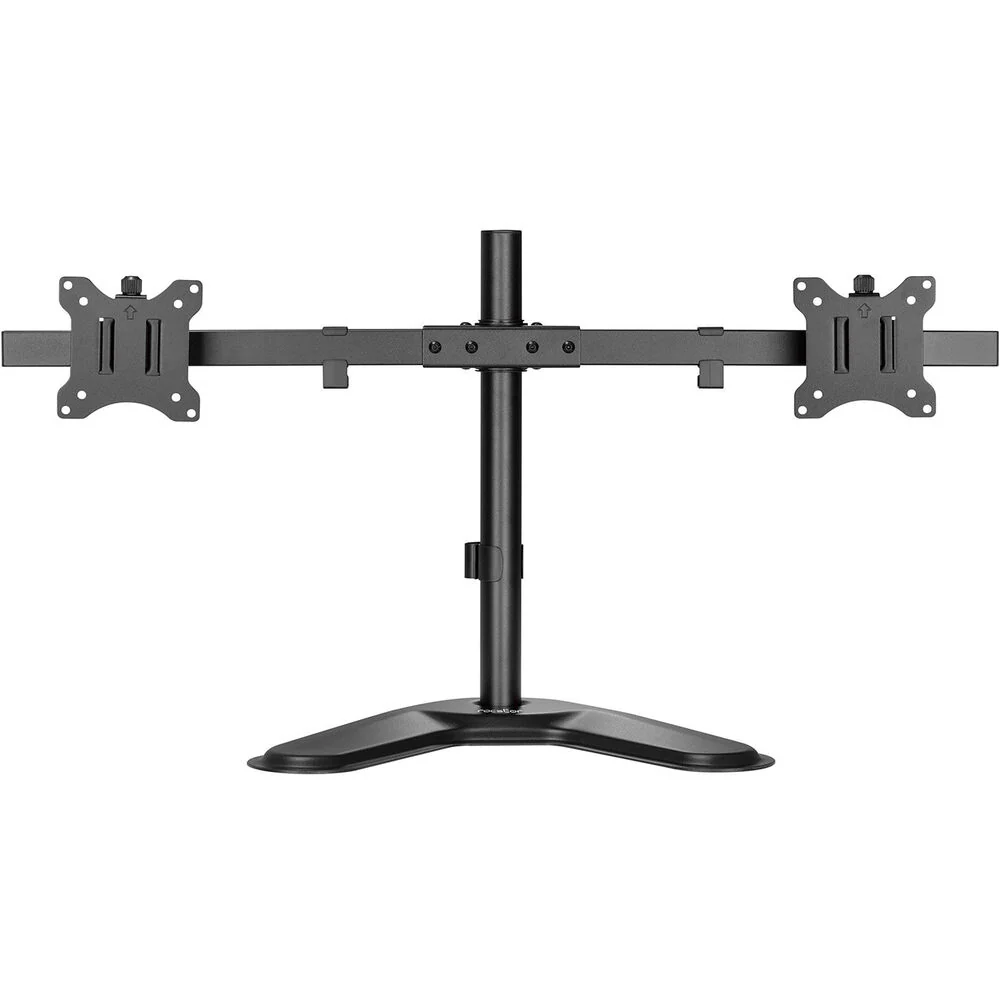 Rocstor ErgoReach EP2 Premium Pole Mount Dual-Screen Monitor Stand - Image 2