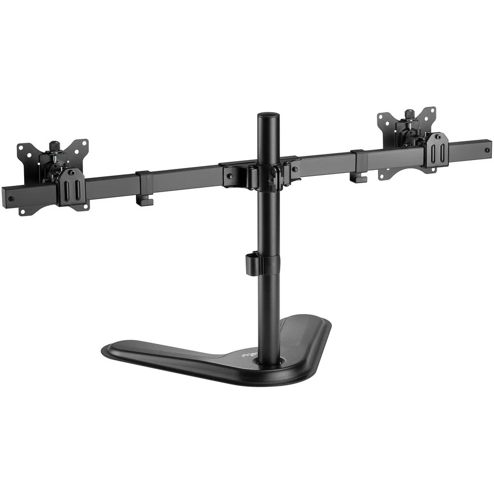 Rocstor ErgoReach EP2 Premium Pole Mount Dual-Screen Monitor Stand - Image 5