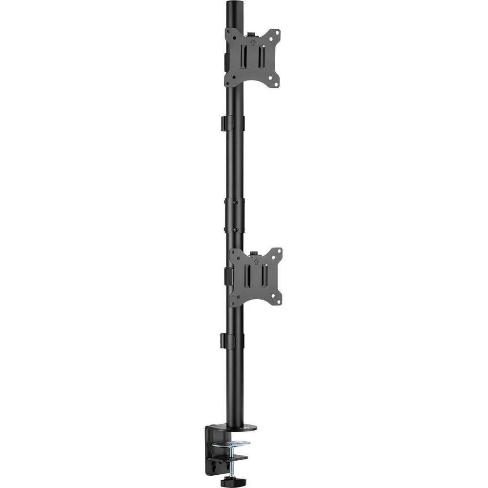 Rocstor ErgoReach EP6 Premium Dual Screen Monitor Mount with C-Clamp & Grommet - Image 2