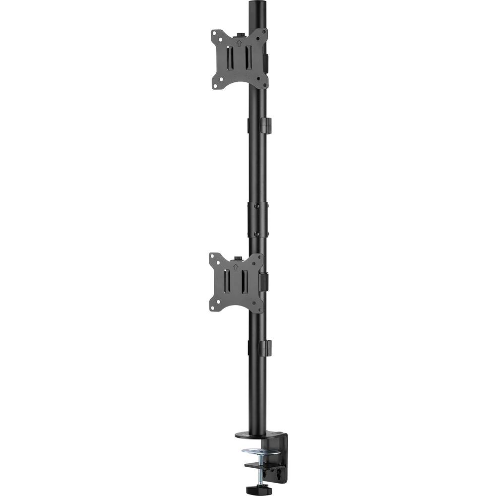 Rocstor ErgoReach EP6 Premium Dual Screen Monitor Mount with C-Clamp & Grommet - Image 4