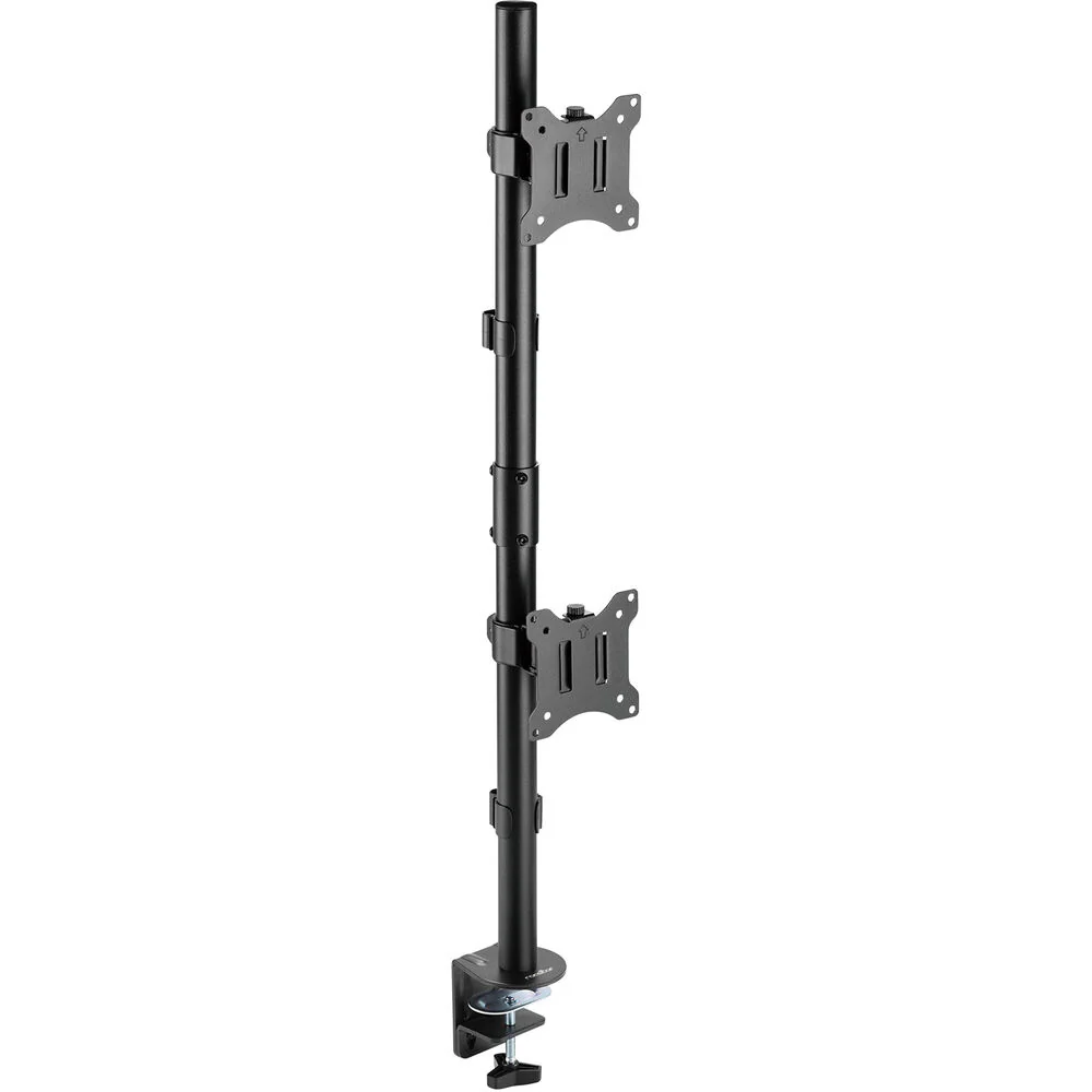 Rocstor ErgoReach EP6 Premium Dual Screen Monitor Mount with C-Clamp & Grommet - Image 5