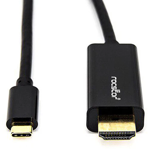 Rocstor USB Type-C Male to HDMI Male Cable (6') - Image 2