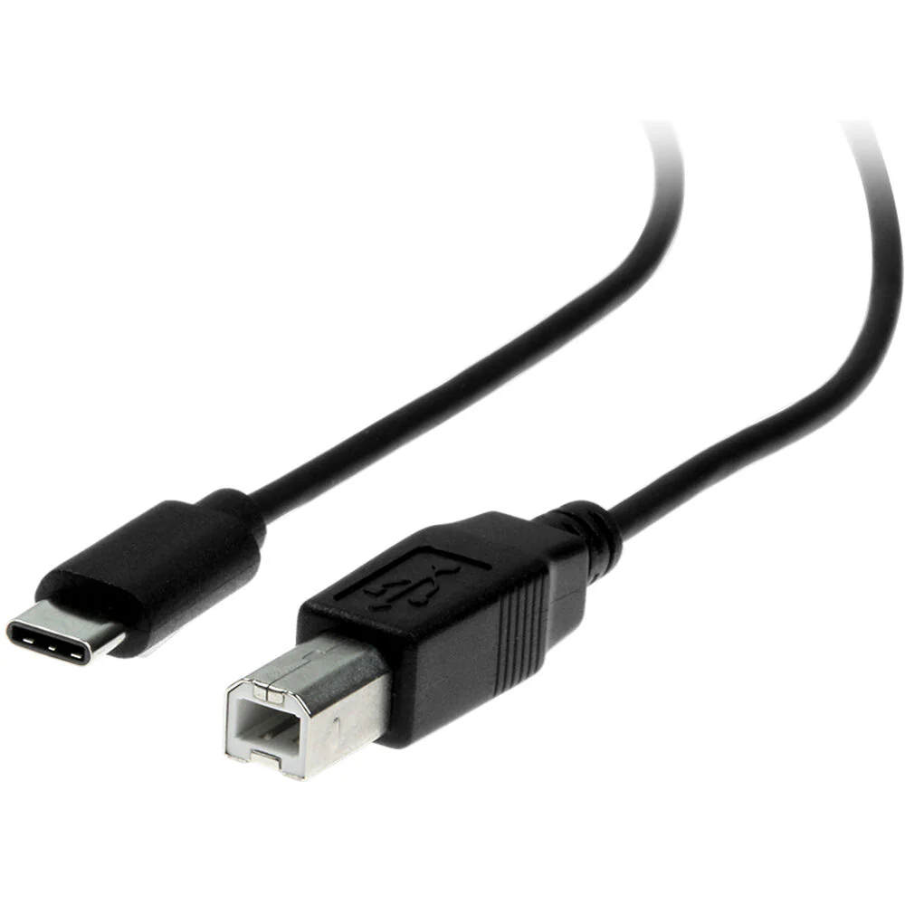 Rocstor USB Type-C to USB Type-B Male Cable (3', Black) - Image 3