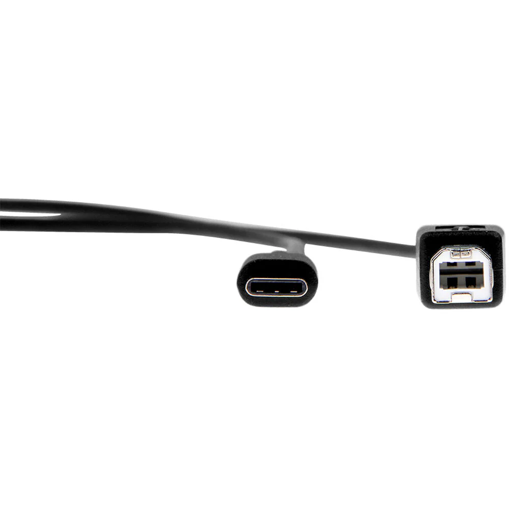 Rocstor USB Type-C to USB Type-B Male Cable (3', Black) - Image 4