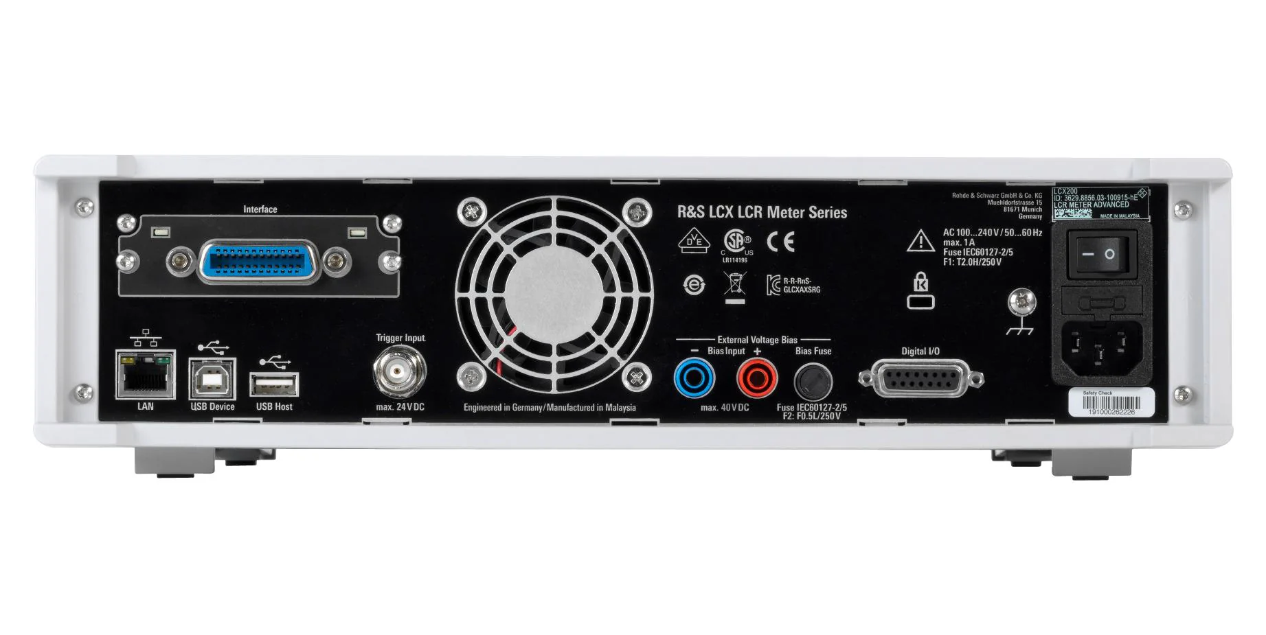 Rohde & Schwarz LCX200 LCX200 LCR Meter 500KHZ New - Image 3