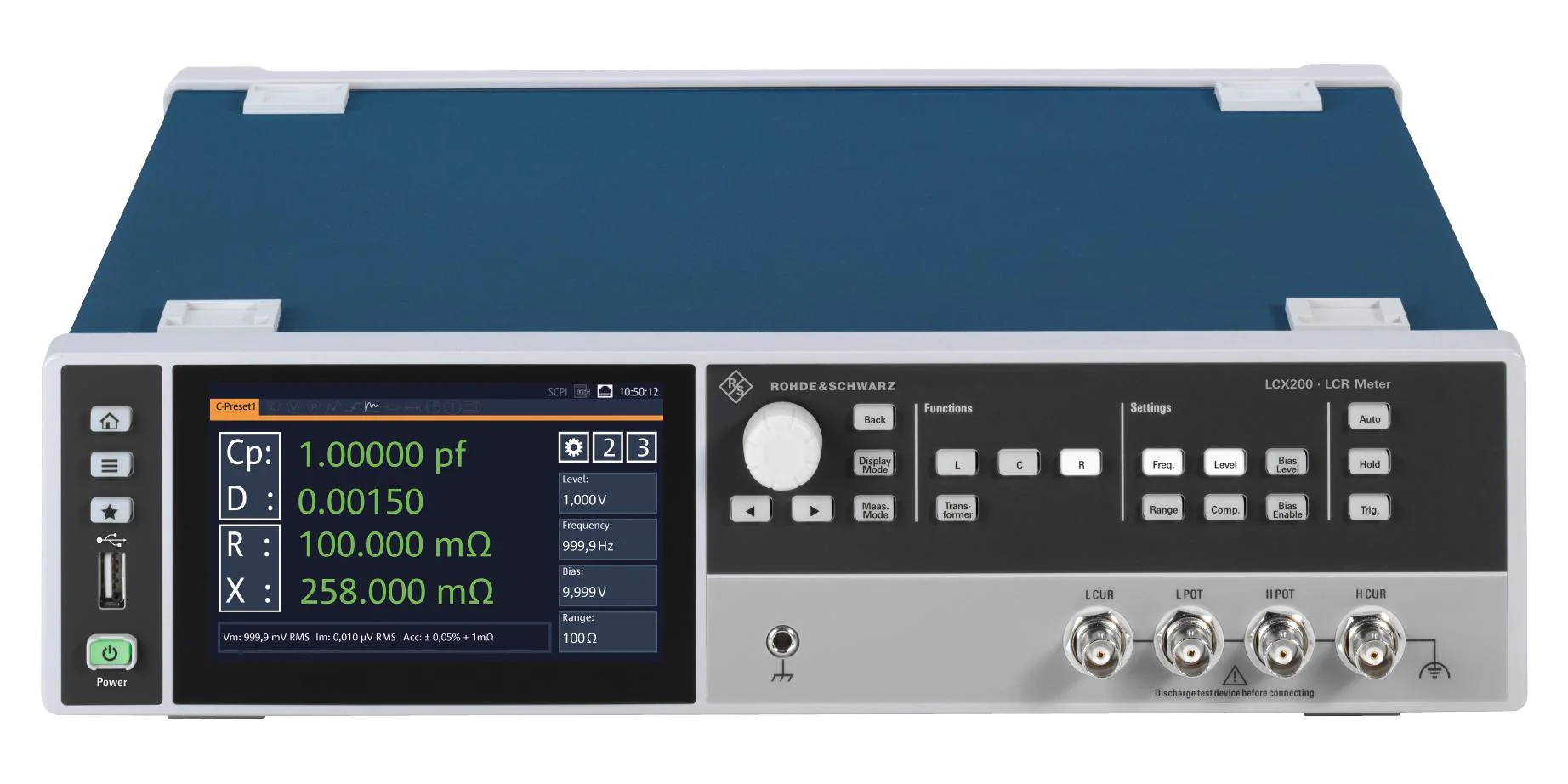 Rohde & Schwarz LCX200 LCX200 LCR Meter 500KHZ New - Image 4