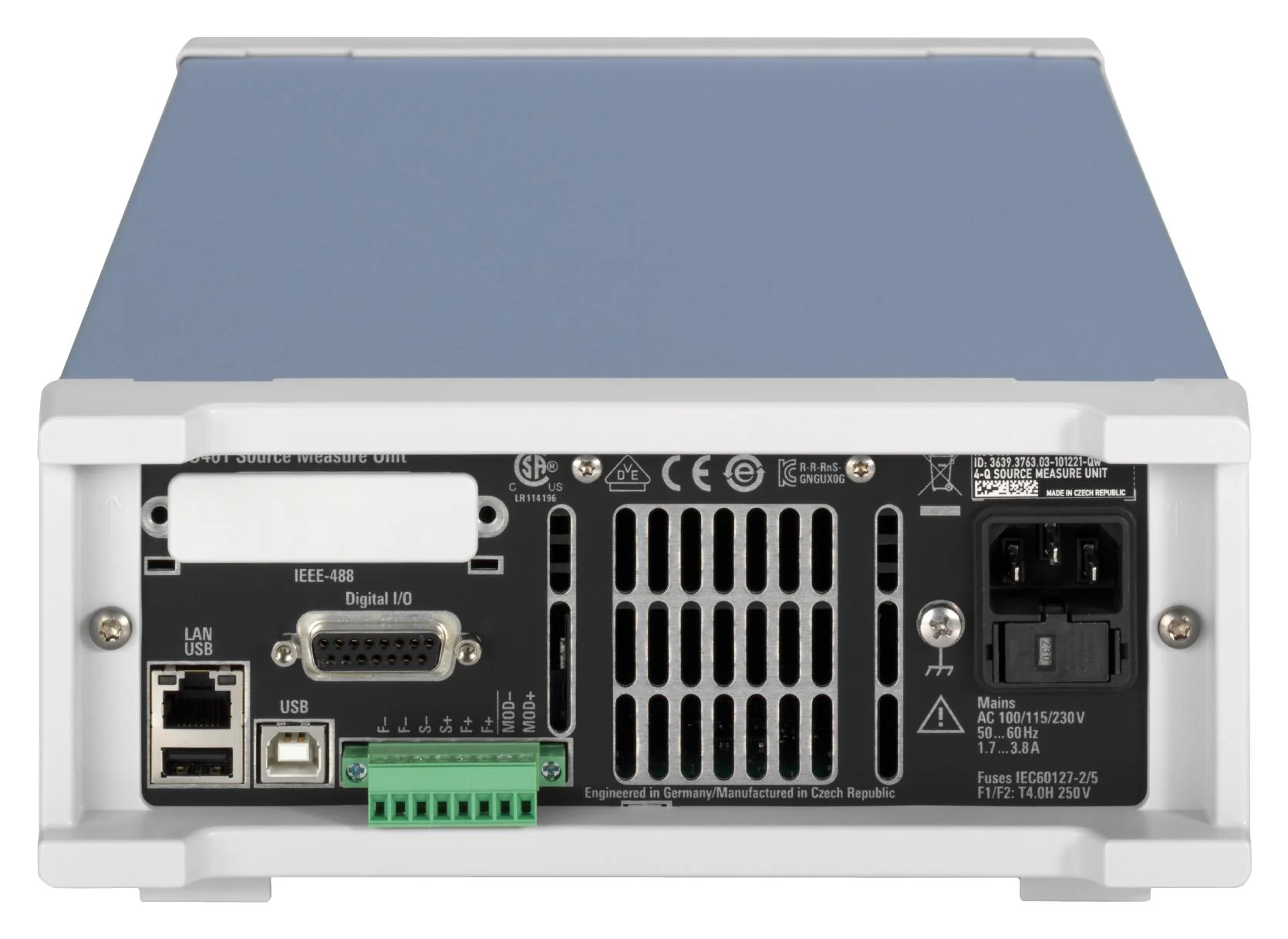 Rohde & Schwarz NGU401COM NGU401COM Source Measure Unit SMU 1-Channel 4-Quadrant 40V 3A 60W With Digital I/O Option Complete Pack - Image 7