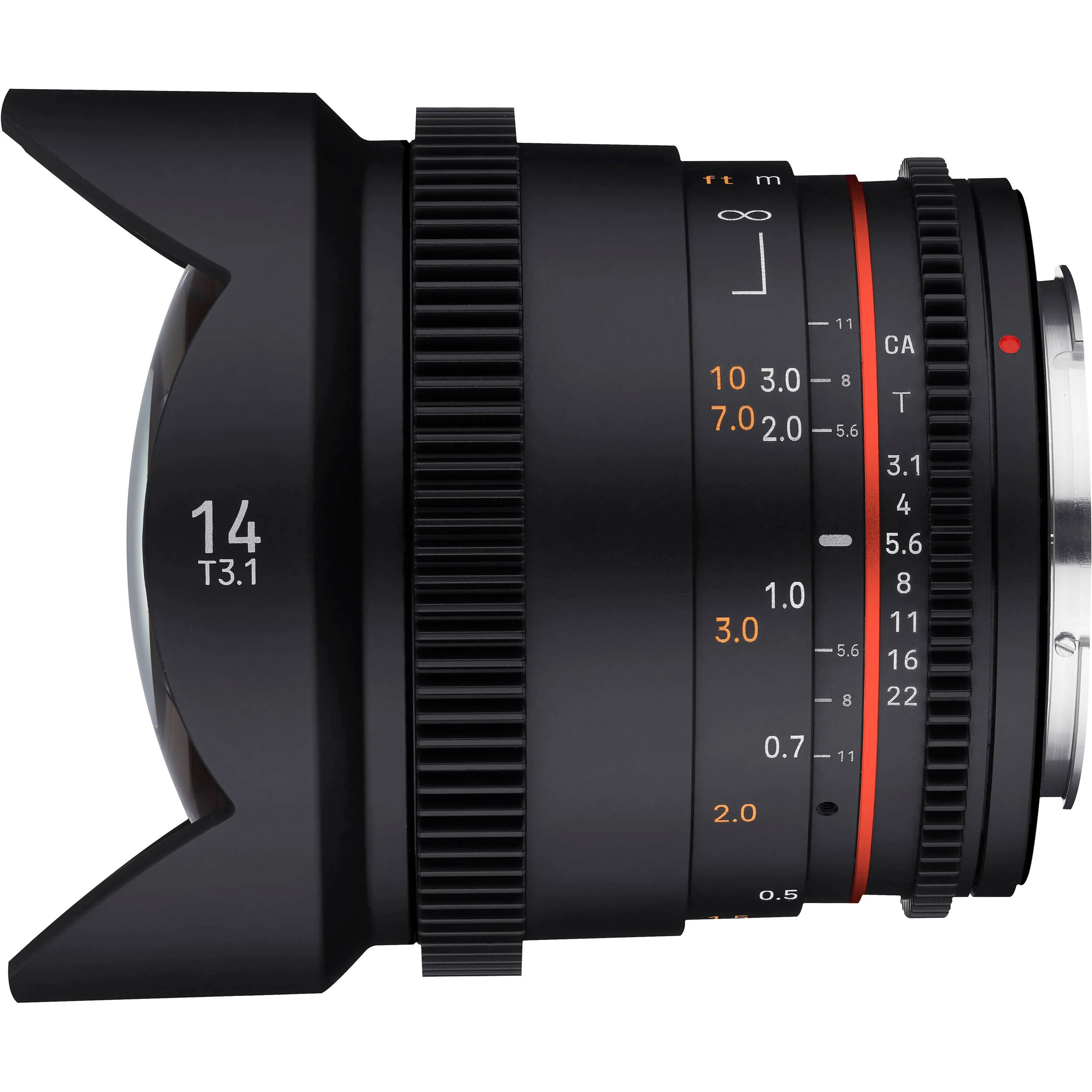 Rokinon 14mm T3.1 DSX Ultra Wide-Angle Cine Lens (EF Mount) - Image 4