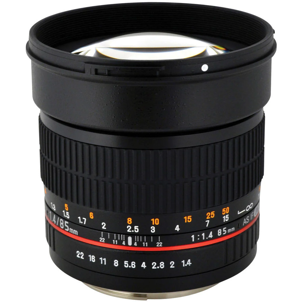 Rokinon 85mm f/1.4 AS IF UMC Lens for Canon EF - Image 2