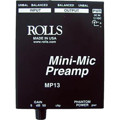 Rolls MP13 Mini Microphone Preamp - Image 5