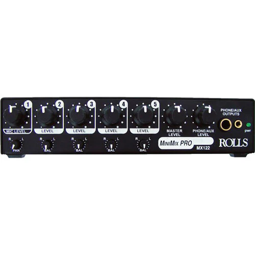 Rolls MX122 MiniMix Pro - Audio Mixer - Image 3