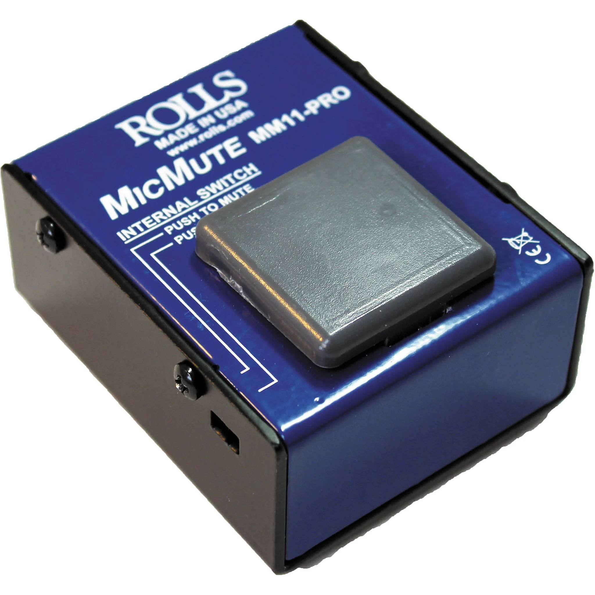 Rolls Pro Switchable Microphone Mute/Talk Professional Microphone Switch - Image 2