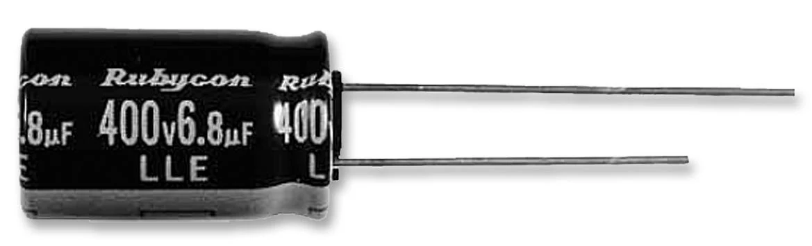 RUBYCON 160LLE15MEFC10X9 Electrolytic Capacitor, Miniature, 15 µF, 160 V, LLE Series, ± 20%, Radial Leaded, 10 mm