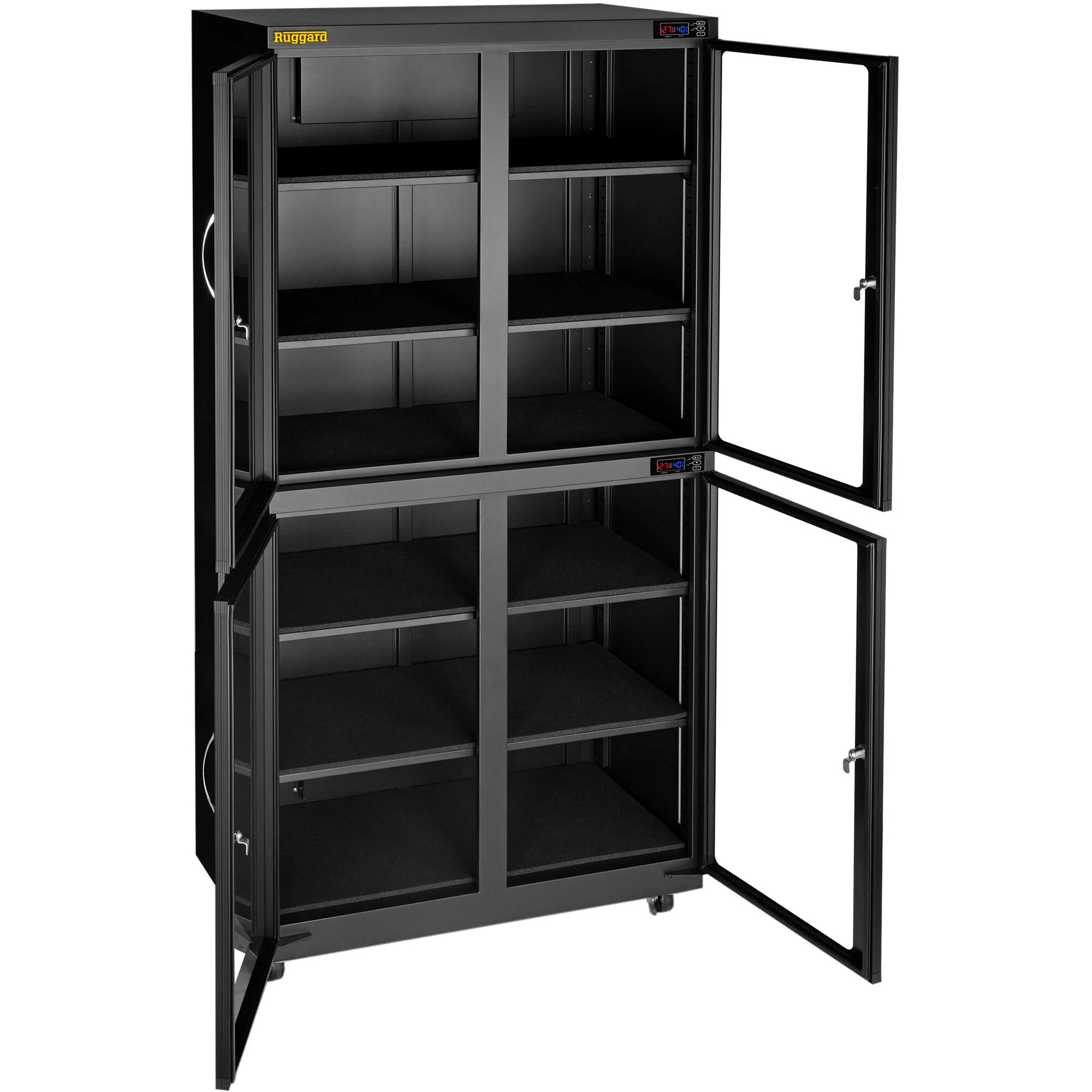 Ruggard EDC-600LC Electronic Dry Cabinet with Dual Humidity Zones (Black, 600L) - Image 2