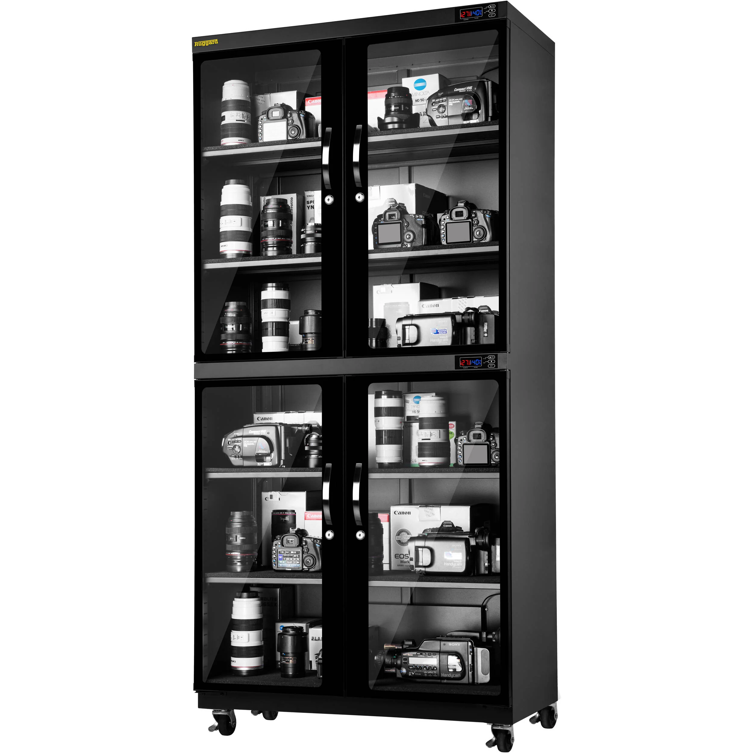 Ruggard EDC-600LC Electronic Dry Cabinet with Dual Humidity Zones (Black, 600L) - Image 4