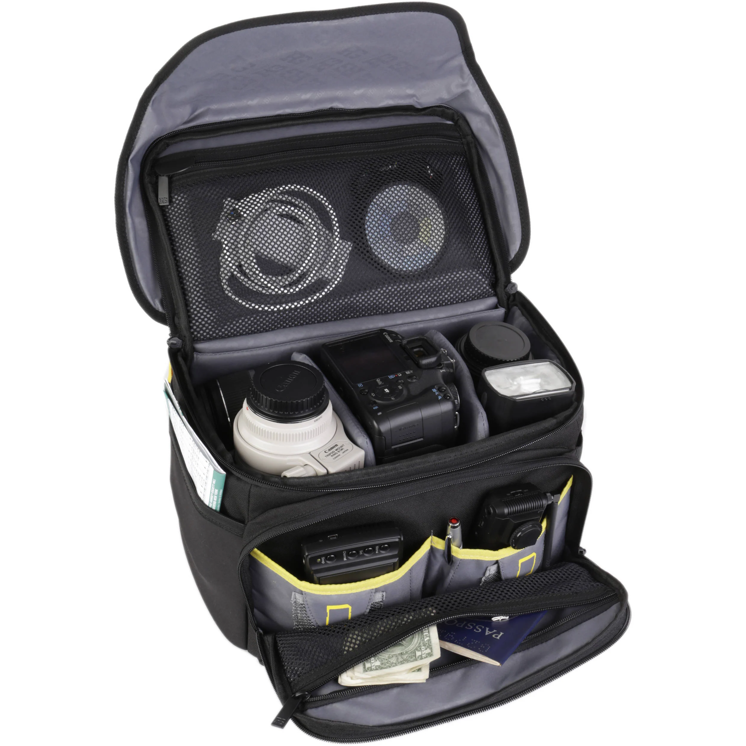 Ruggard Journey 54 DSLR Shoulder Bag (Black) - Image 13