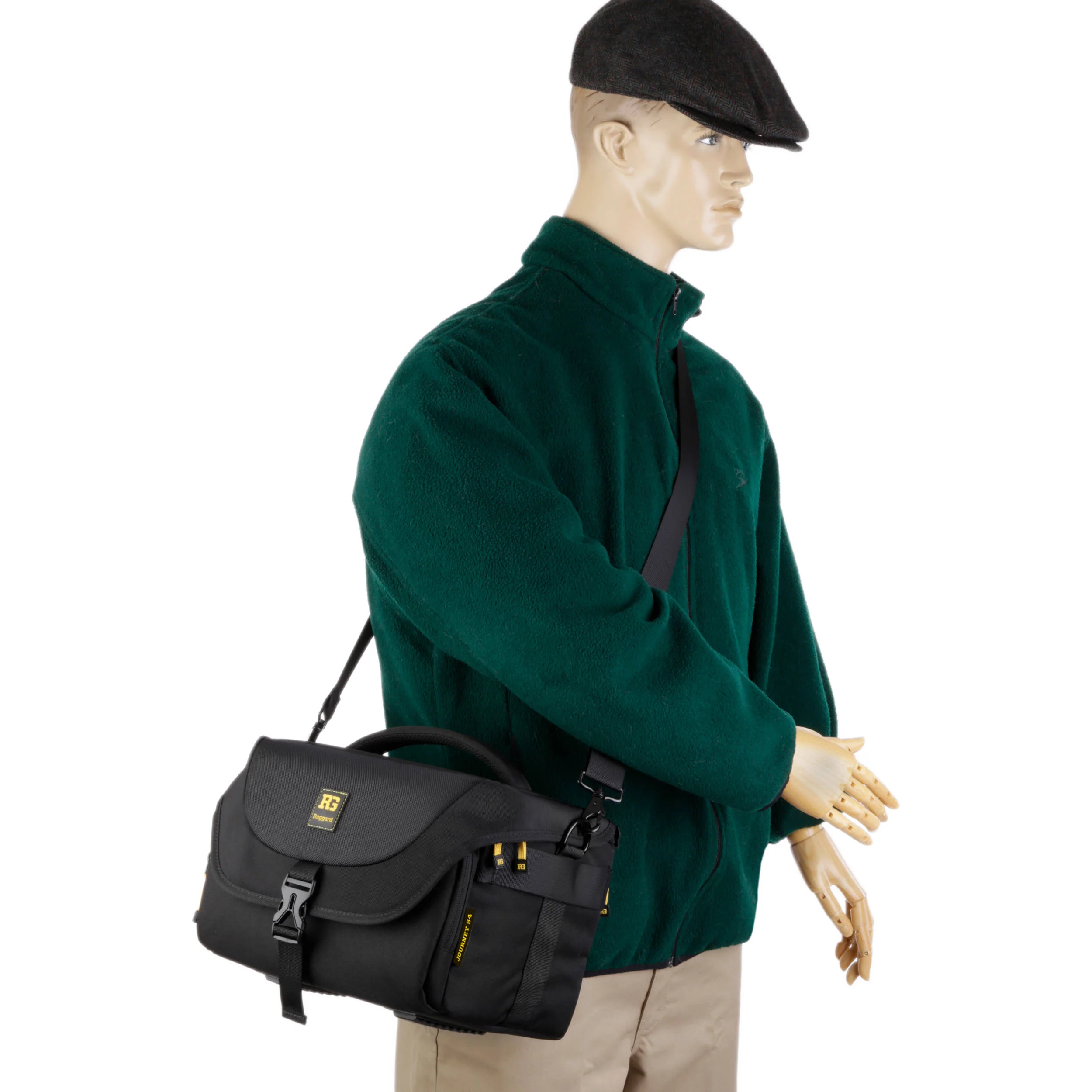 Ruggard Journey 54 DSLR Shoulder Bag (Black) - Image 14
