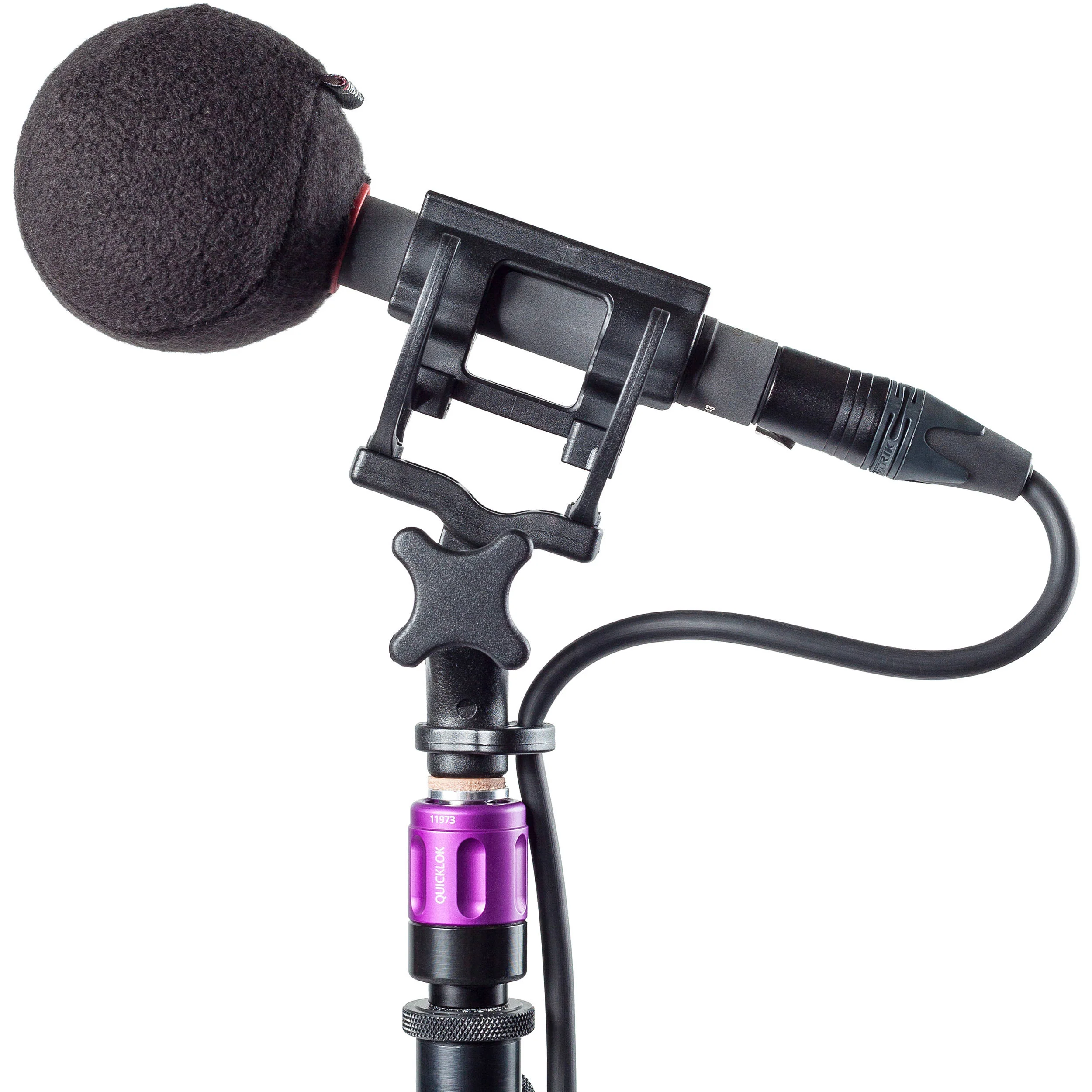Rycote Baseball Felt-Covered Windscreen (Black, 19/20mm, 3-Pack) - Image 2