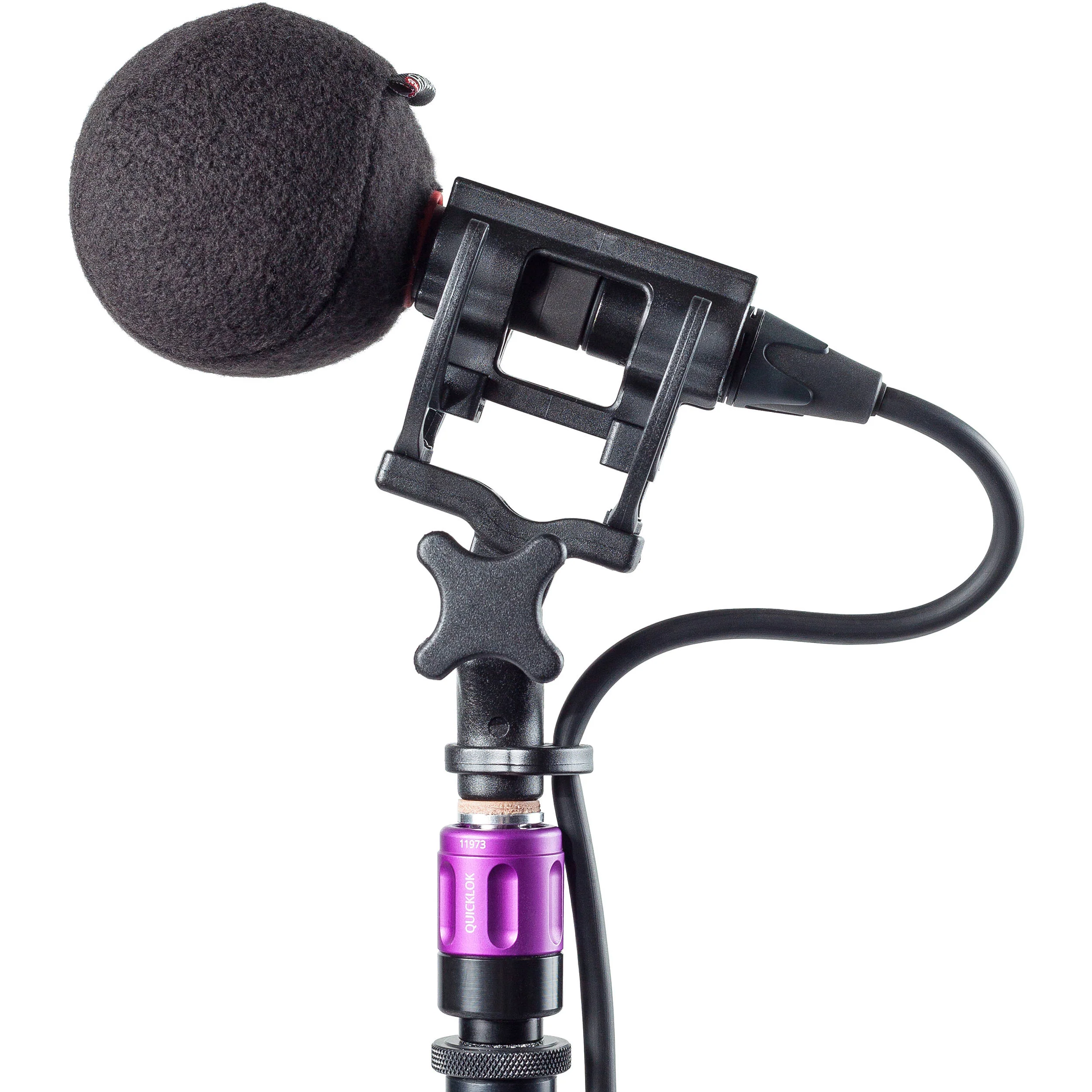 Rycote Baseball Felt-Covered Windscreen (Black, 19/20mm, 3-Pack) - Image 3