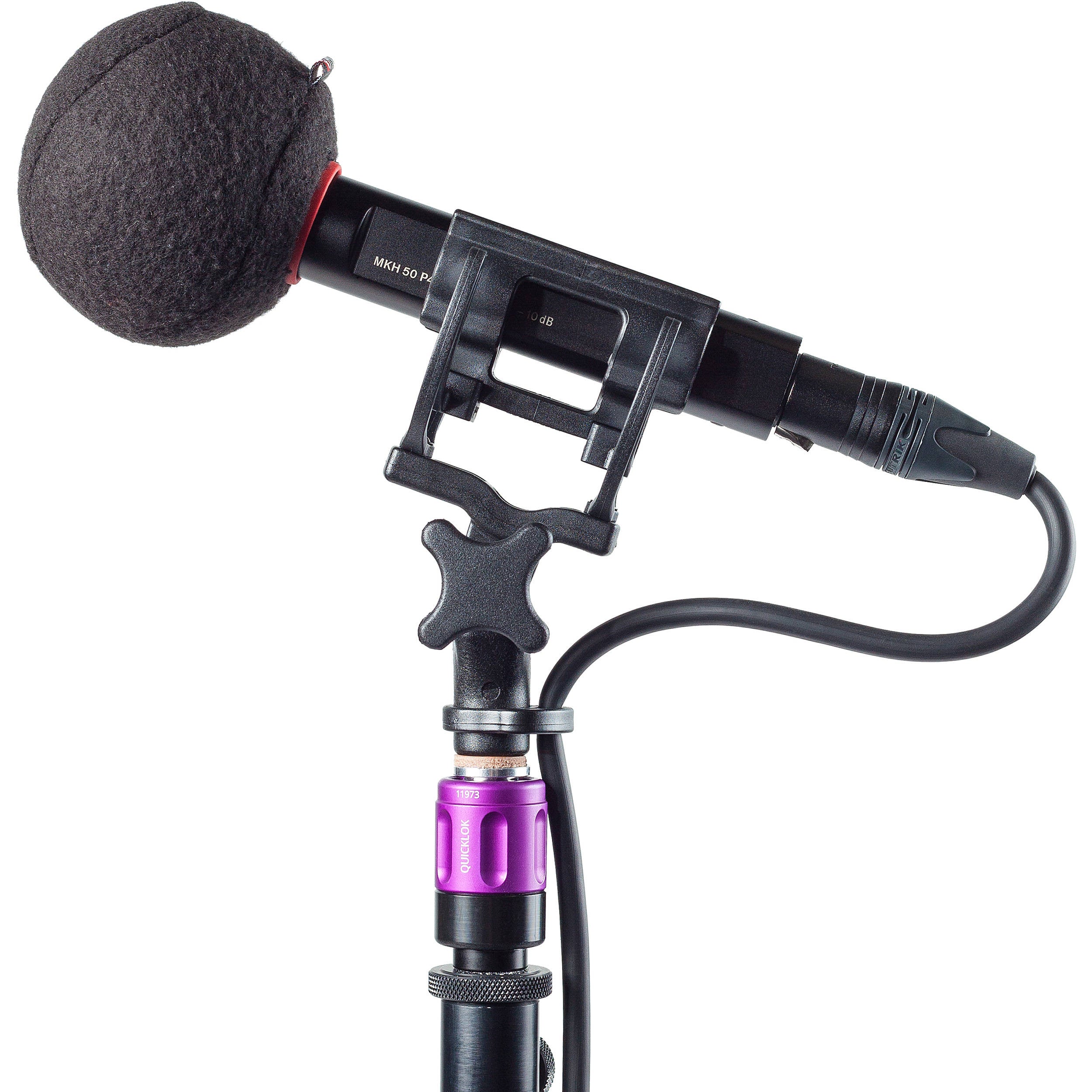 Rycote Baseball Felt-Covered Windscreen (Black, 24/25mm, Single) - Image 3