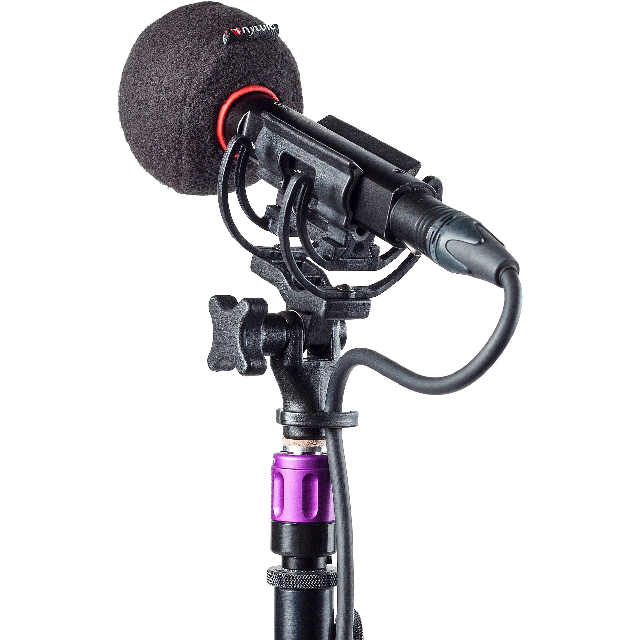 Rycote Baseball Felt-Covered Windscreen (Black, 24/25mm, Single) - Image 4