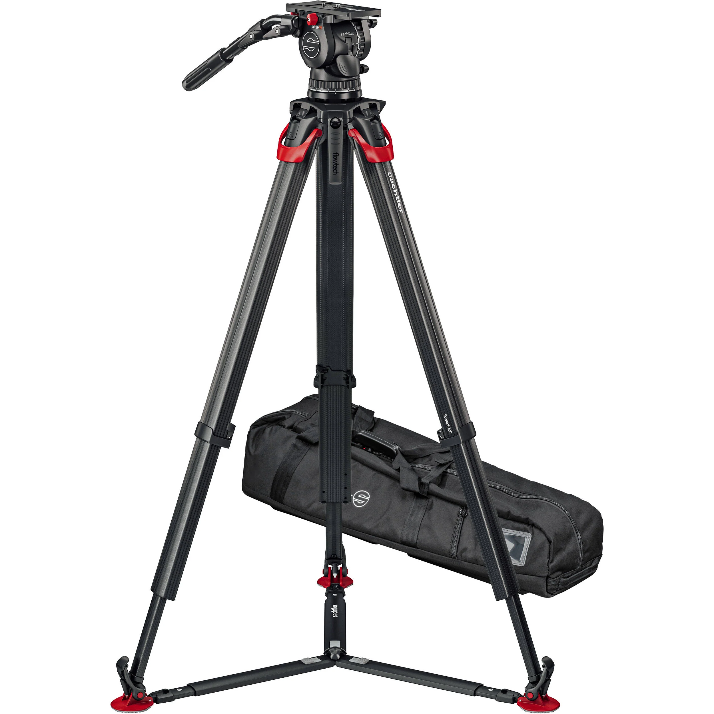 Sachtler aktiv 18T System with flowtech 100 GS and Ground Spreader - Image 5