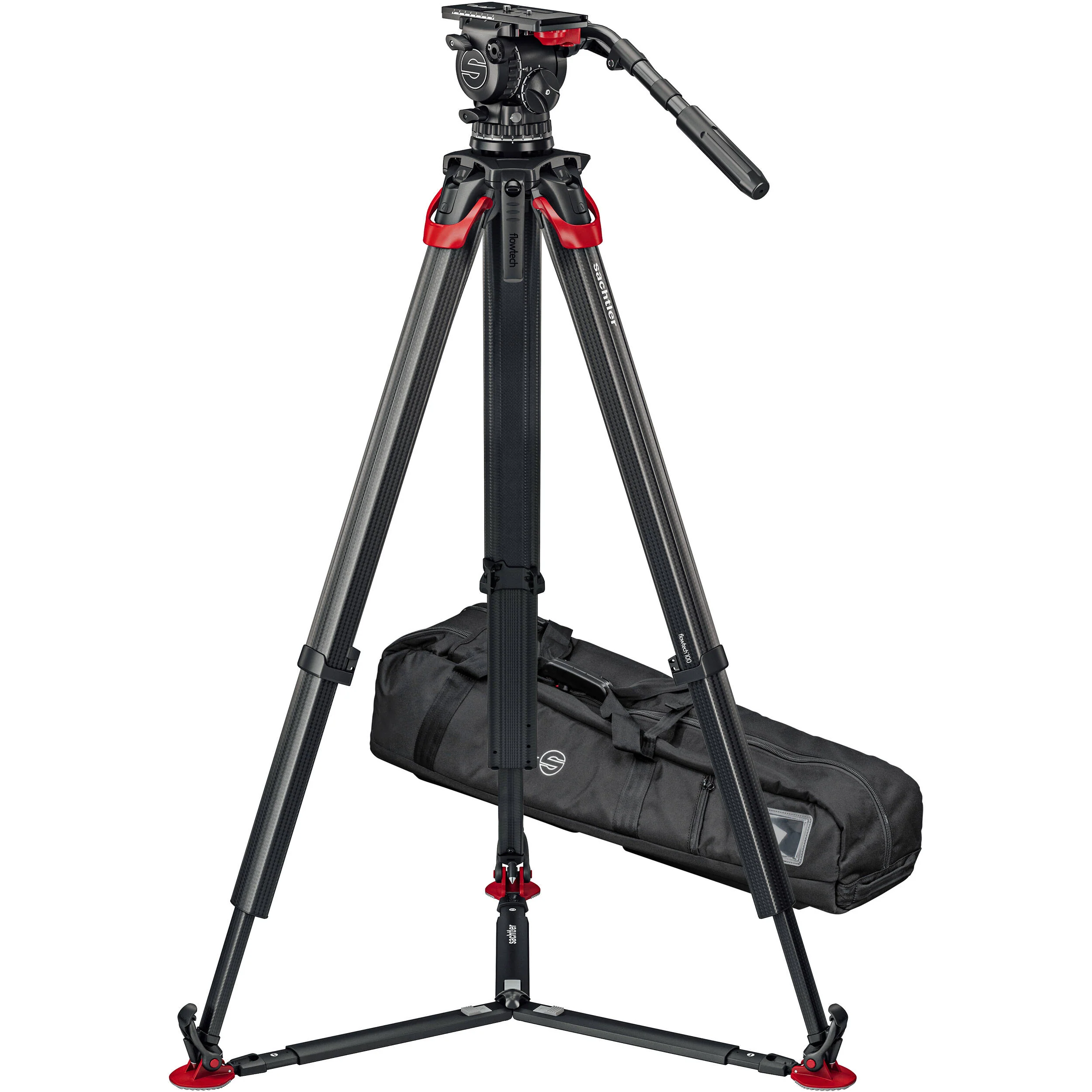 Sachtler aktiv 18T System with flowtech 100 GS and Ground Spreader - Image 6