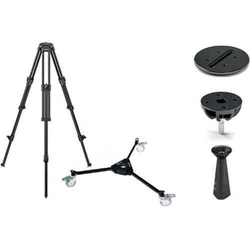Sachtler PTZ Tripod System with Tripod Dolly (26.5 lb Payload)