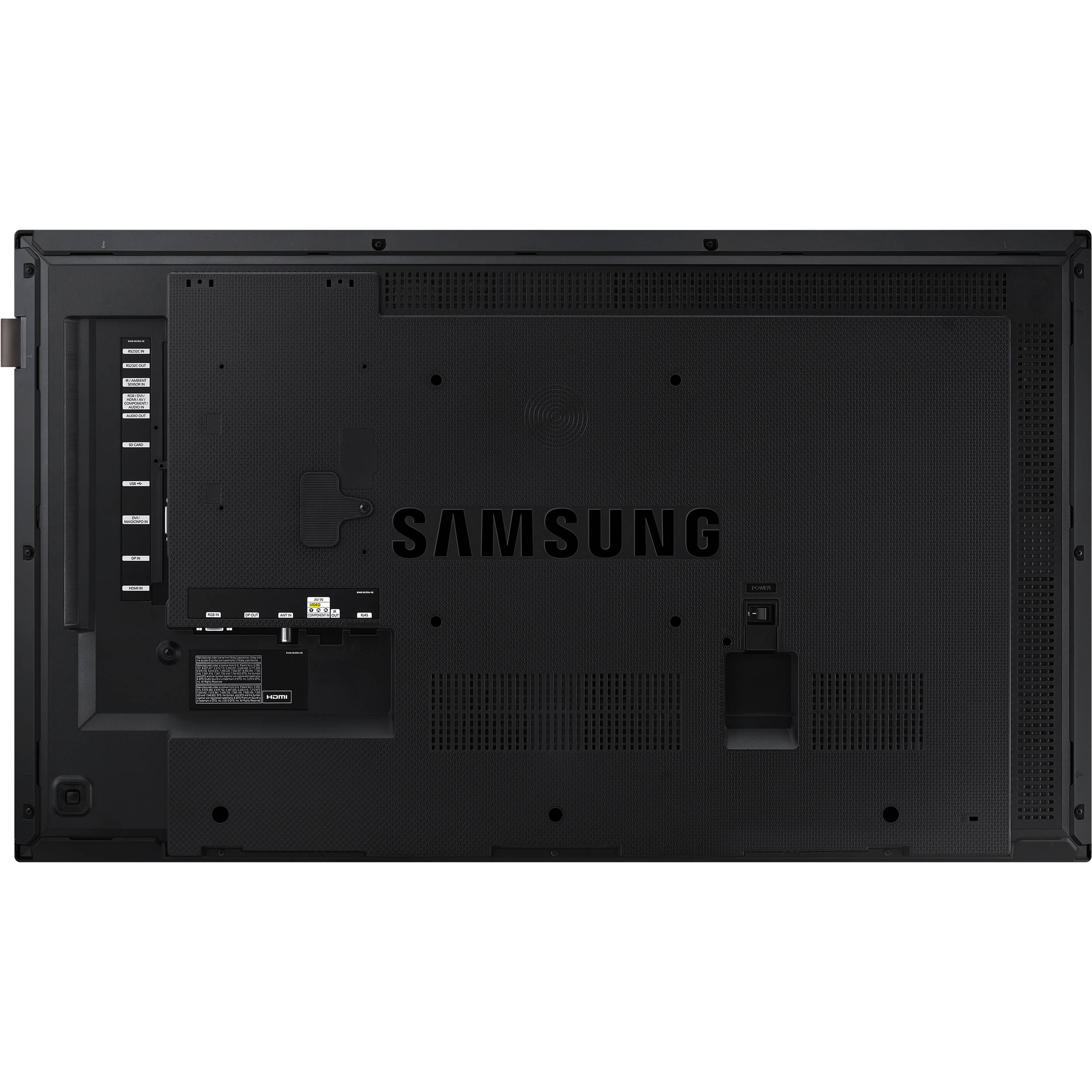 Samsung Bezel Trim for DB48D / DM48D / DH48D 48" Commercial LED Monitor (Matte Black) - Image 3