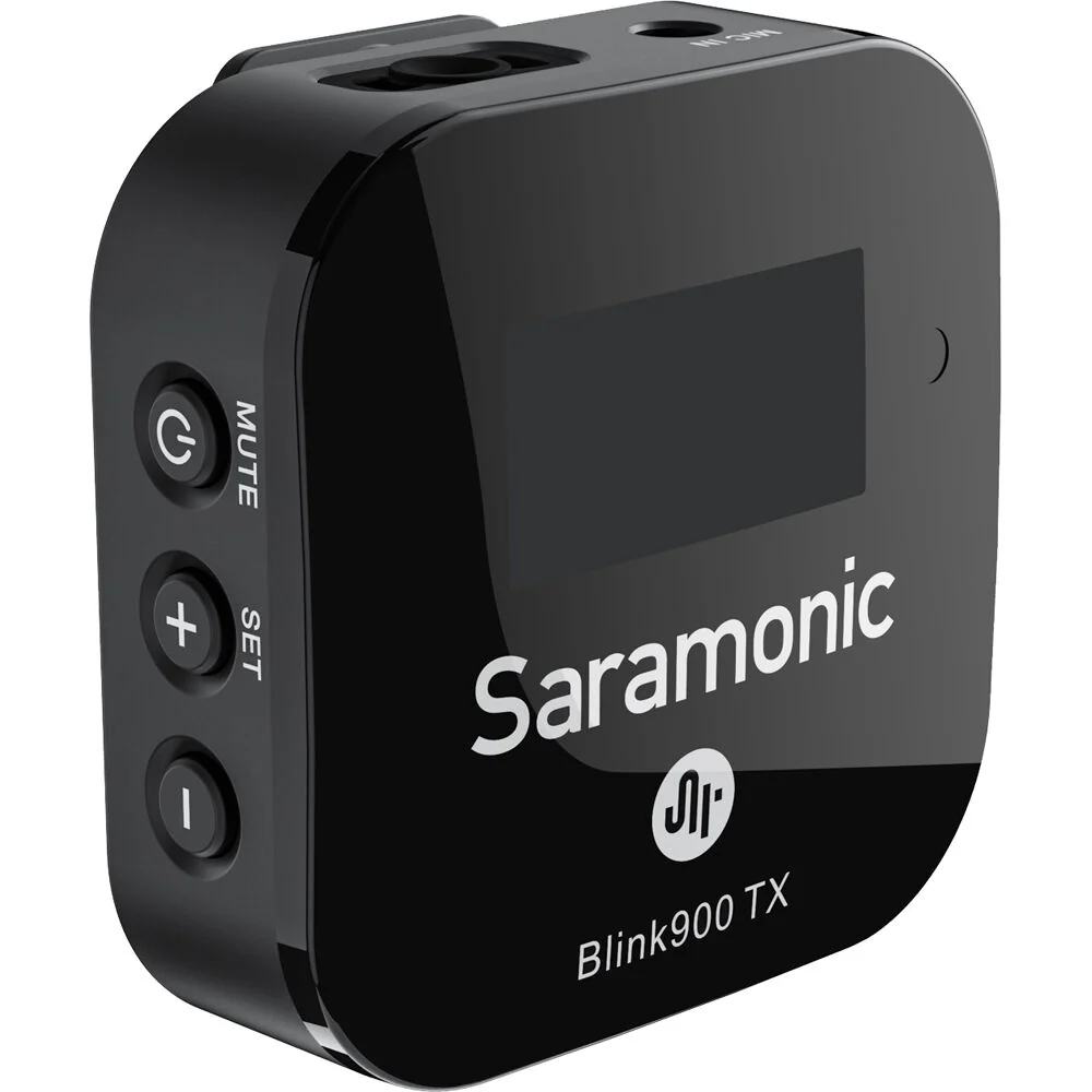 Saramonic Blink 900 B2 2-Person Digital Camera-Mount Wireless Omni Lavalier Microphone System (2.4 GHz, Black) - Image 5