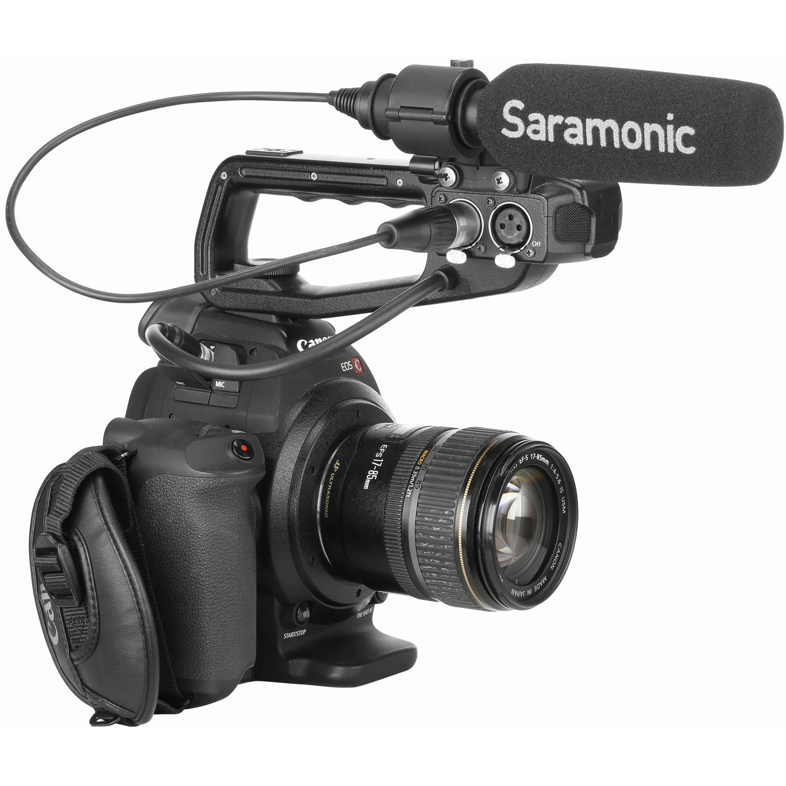 Saramonic SR-NV5X Short Shotgun Microphone with Hardwired XLR Cable - Image 10