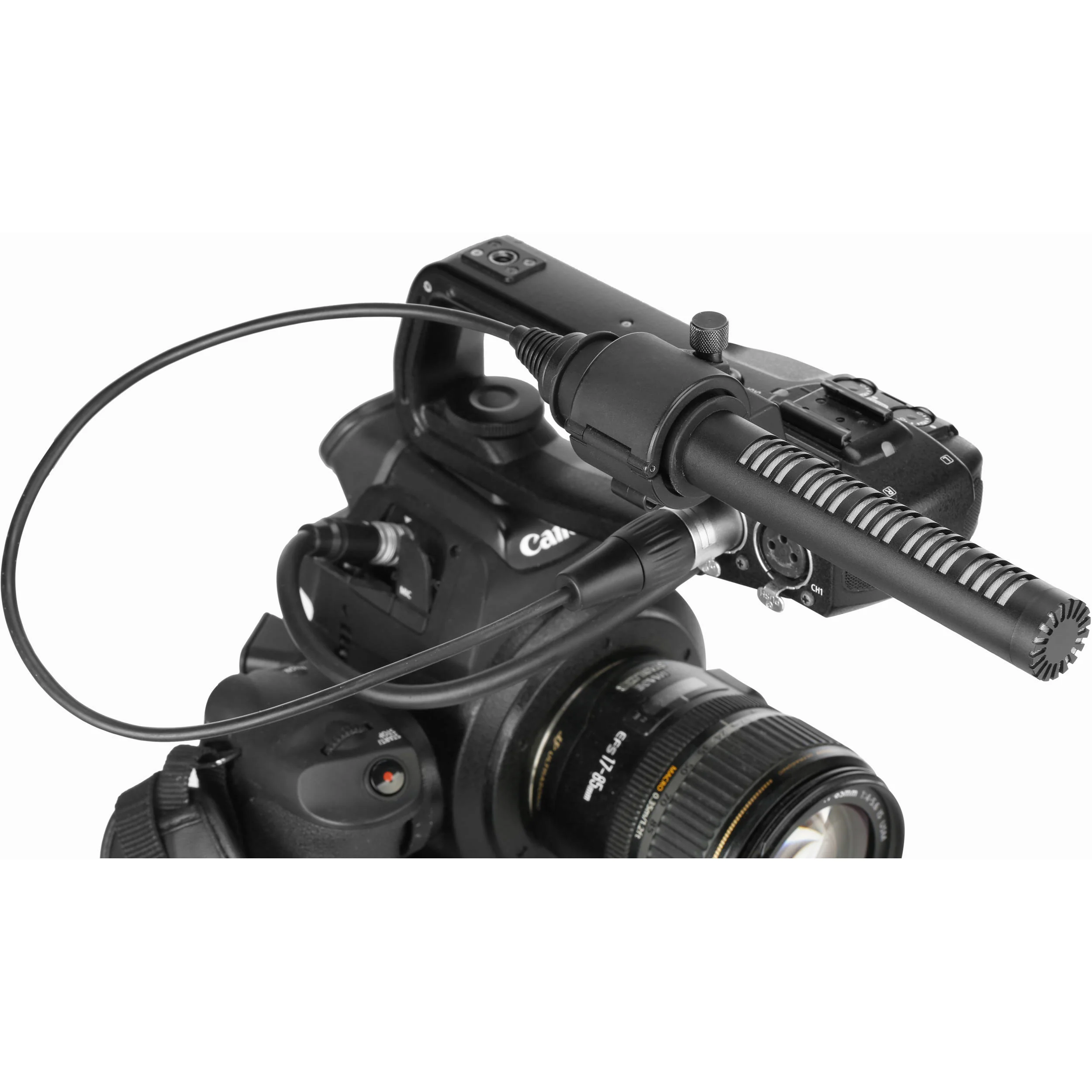 Saramonic SR-NV5X Short Shotgun Microphone with Hardwired XLR Cable - Image 12