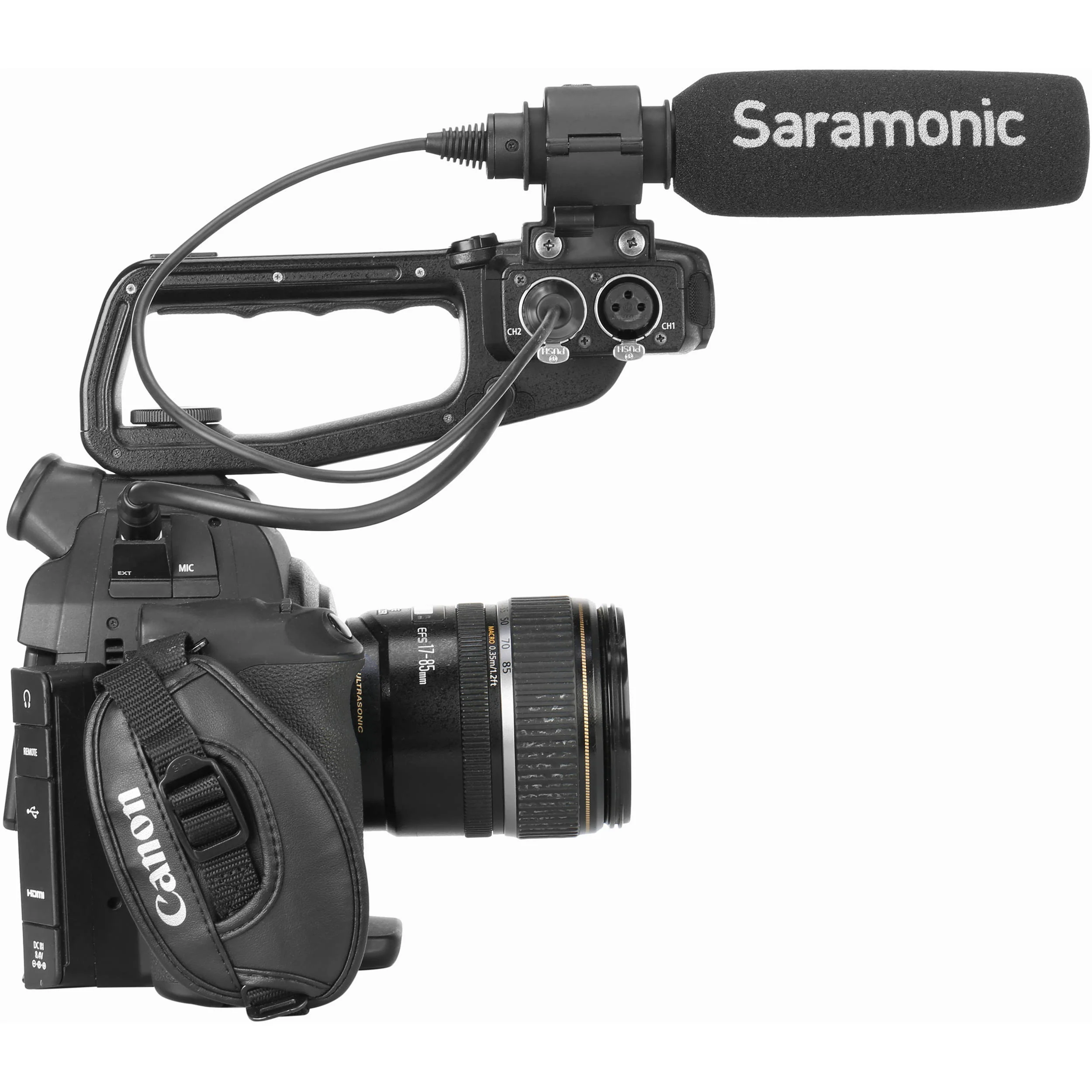 Saramonic SR-NV5X Short Shotgun Microphone with Hardwired XLR Cable - Image 13