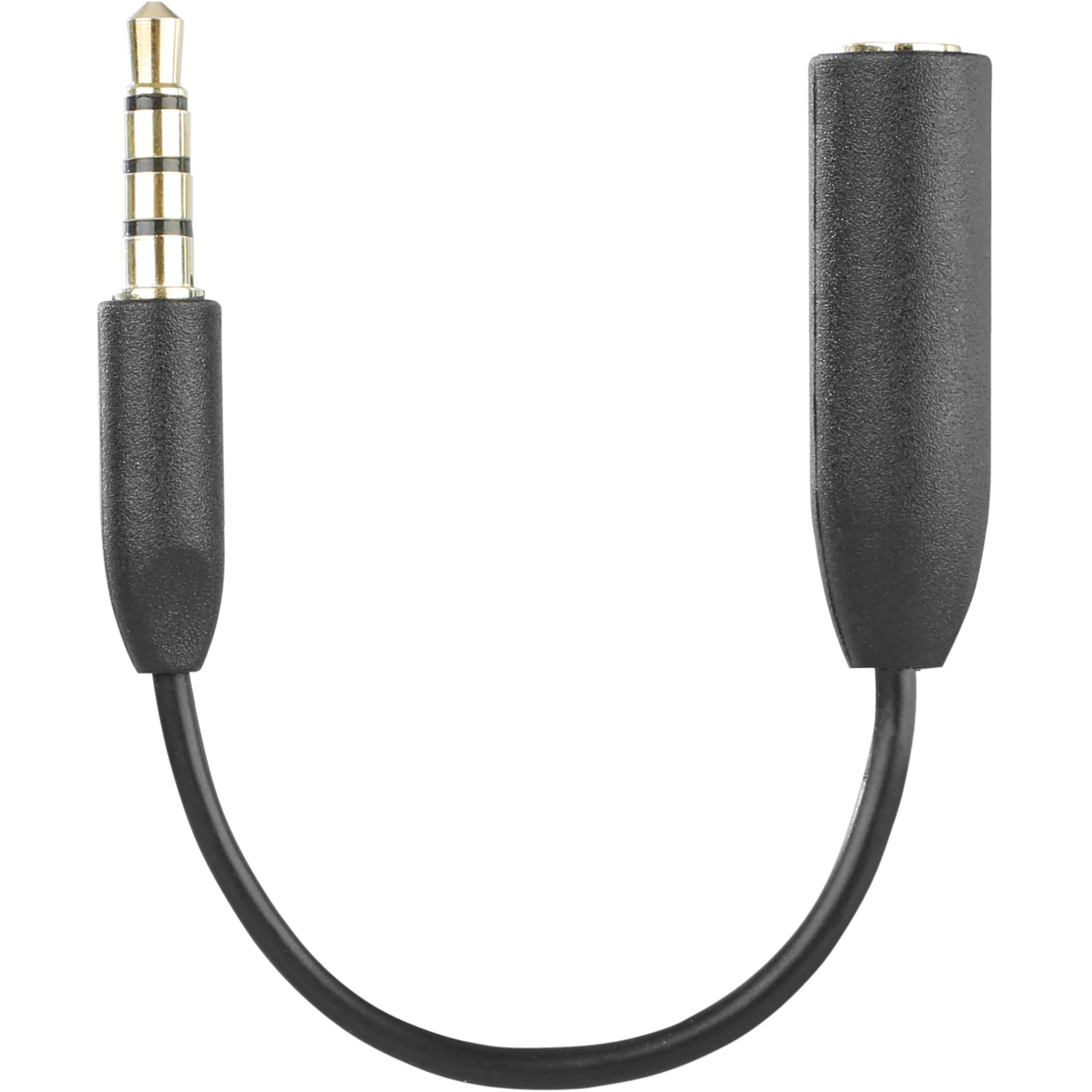 Saramonic SR-UC201 3.5mm TRS Female to 3.5mm TRRS Male Adapter Cable for Smartphones (3") - Image 2