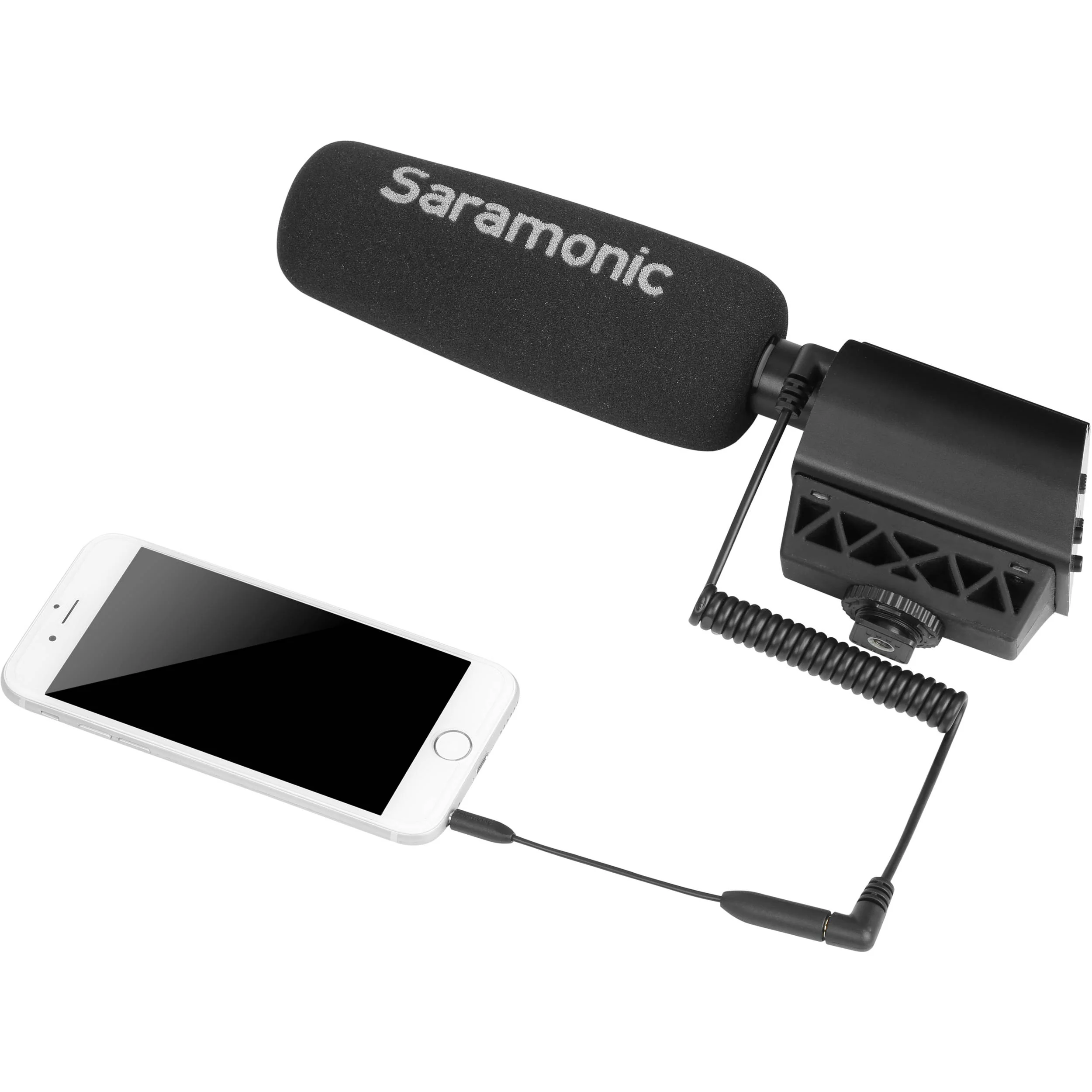 Saramonic SR-UC201 3.5mm TRS Female to 3.5mm TRRS Male Adapter Cable for Smartphones (3") - Image 6
