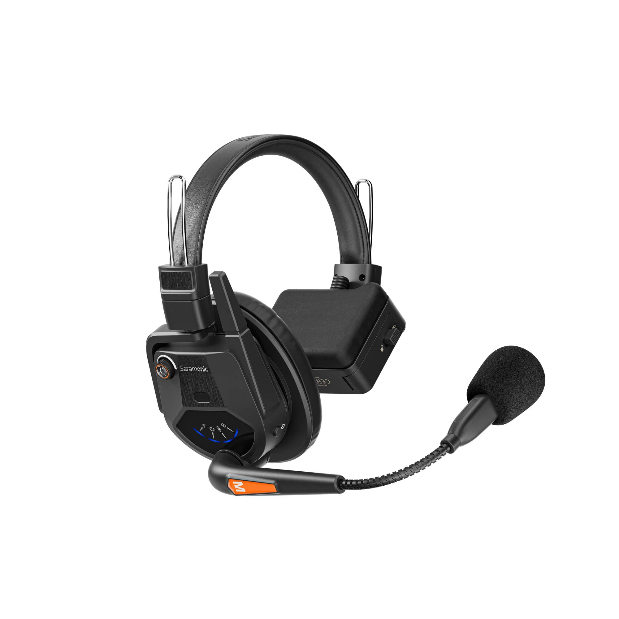 Saramonic WiTalk9-6S 6-Person Full-Duplex Wireless Intercom System with Single-Ear Headsets (1.9 GHz) - Image 2