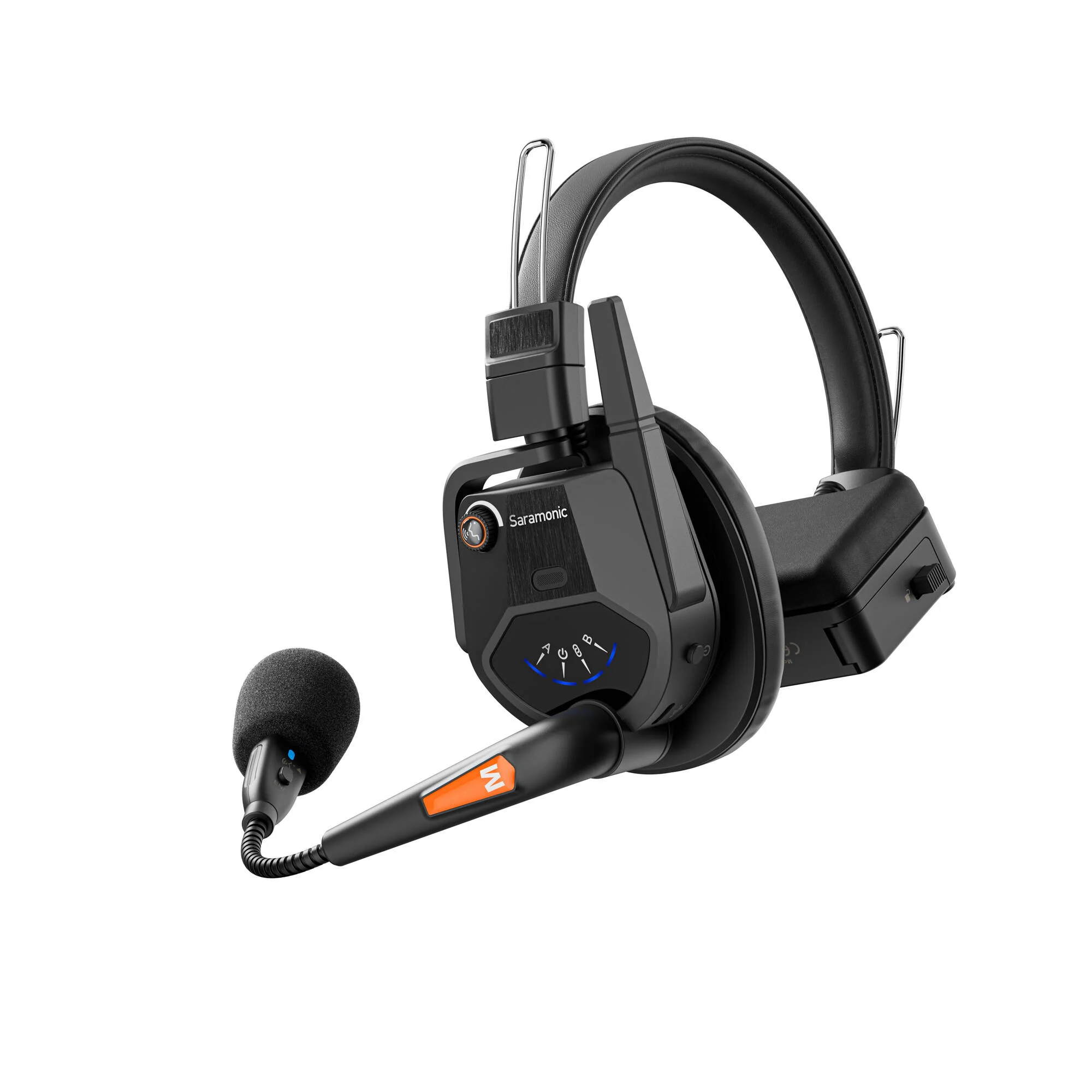 Saramonic WiTalk9-6S 6-Person Full-Duplex Wireless Intercom System with Single-Ear Headsets (1.9 GHz) - Image 3